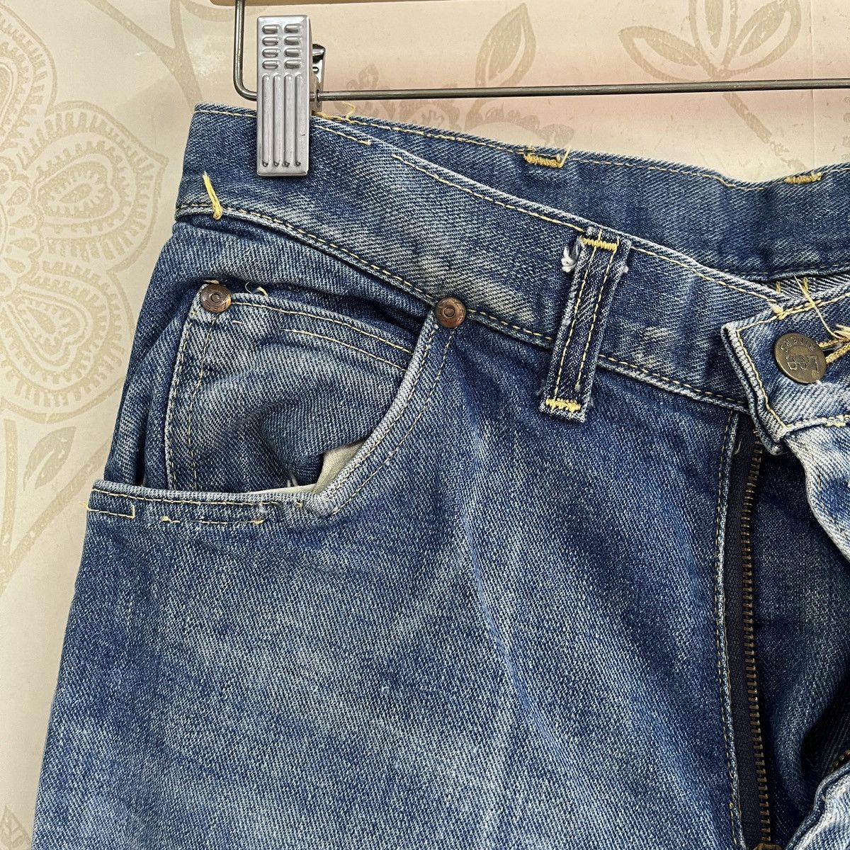 Lee Lee Flare 70s Talon Zippers Denim Japan Size US 30 / EU 46 - 5 Thumbnail