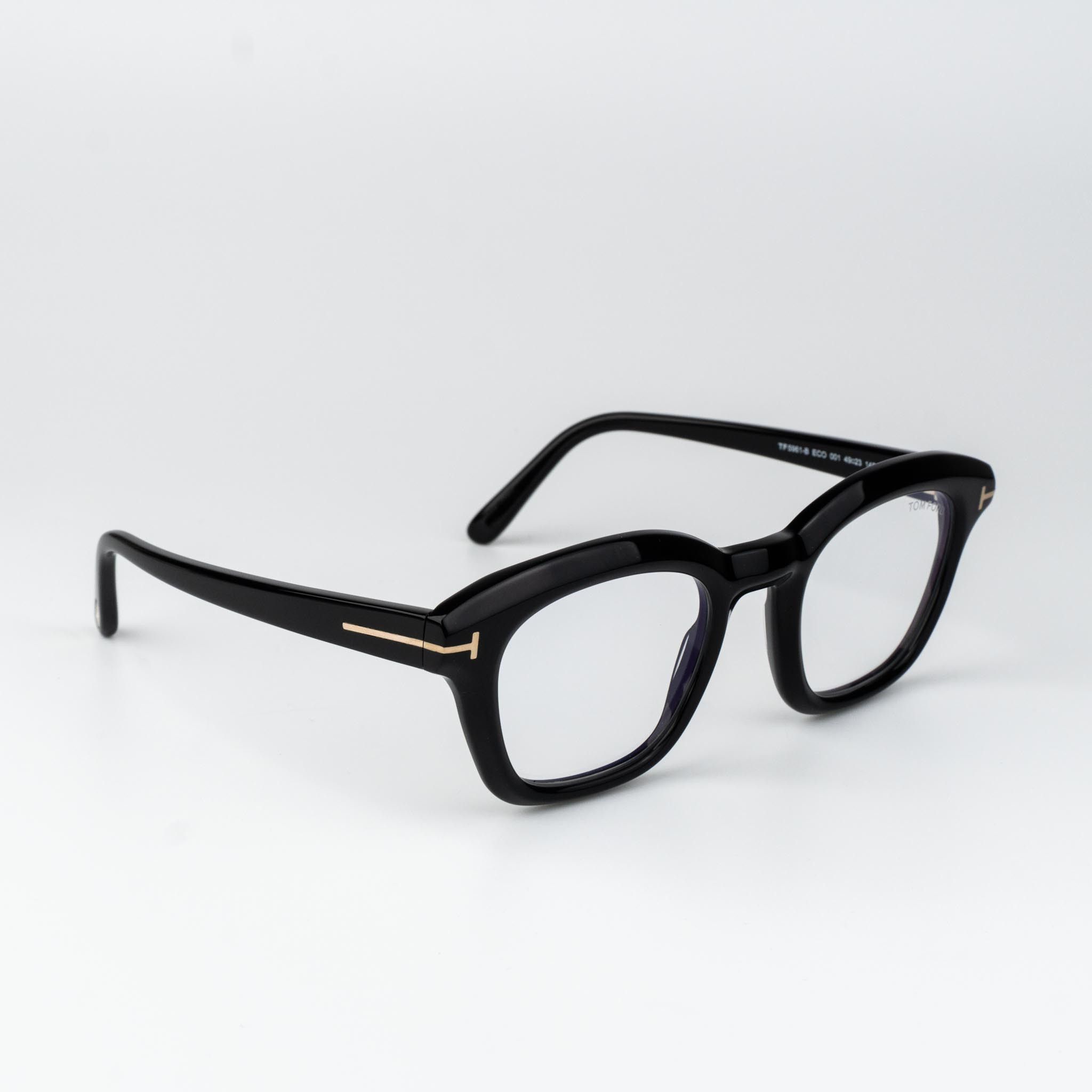 Tom Ford Tom Ford Men Eyeglasses Square FT5961-B 001 NEW AUTHENTIC Size ONE SIZE - 4 Thumbnail