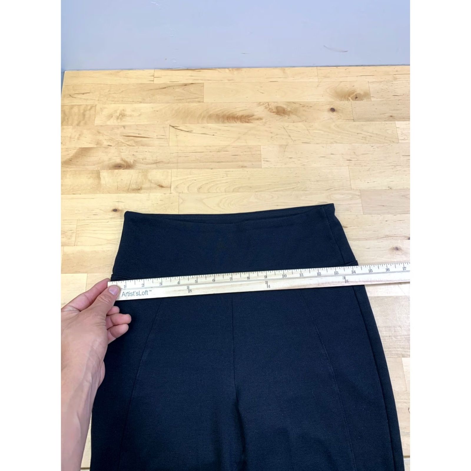 Spanx Spanx Leggings Women M Black Casual Athleisure Shaping Stretch Classic Ankle Activewear Womens Size 32" / US 10 / IT 46 - 4 Thumbnail