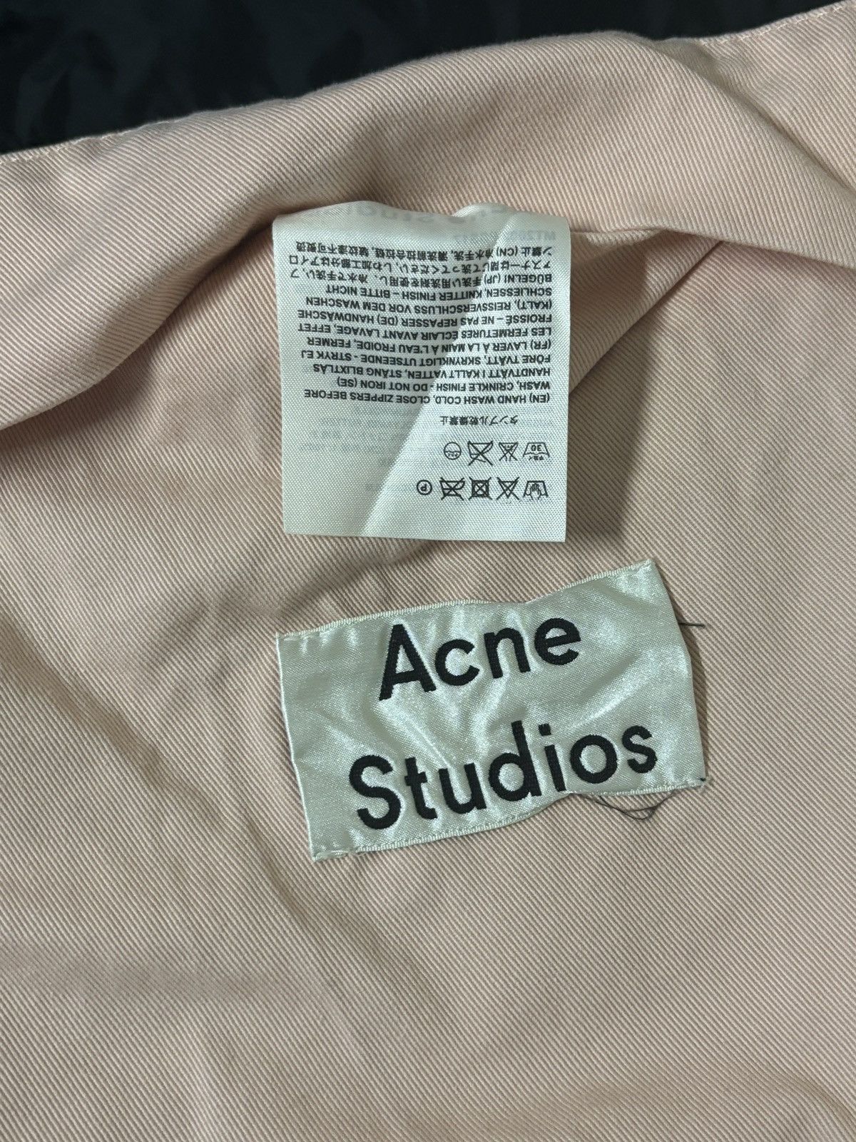 Acne Studios Acne Studios MT2002 Men's Jacket in Pink Nylon Size US XL / EU 56 / 4 - 4 Thumbnail