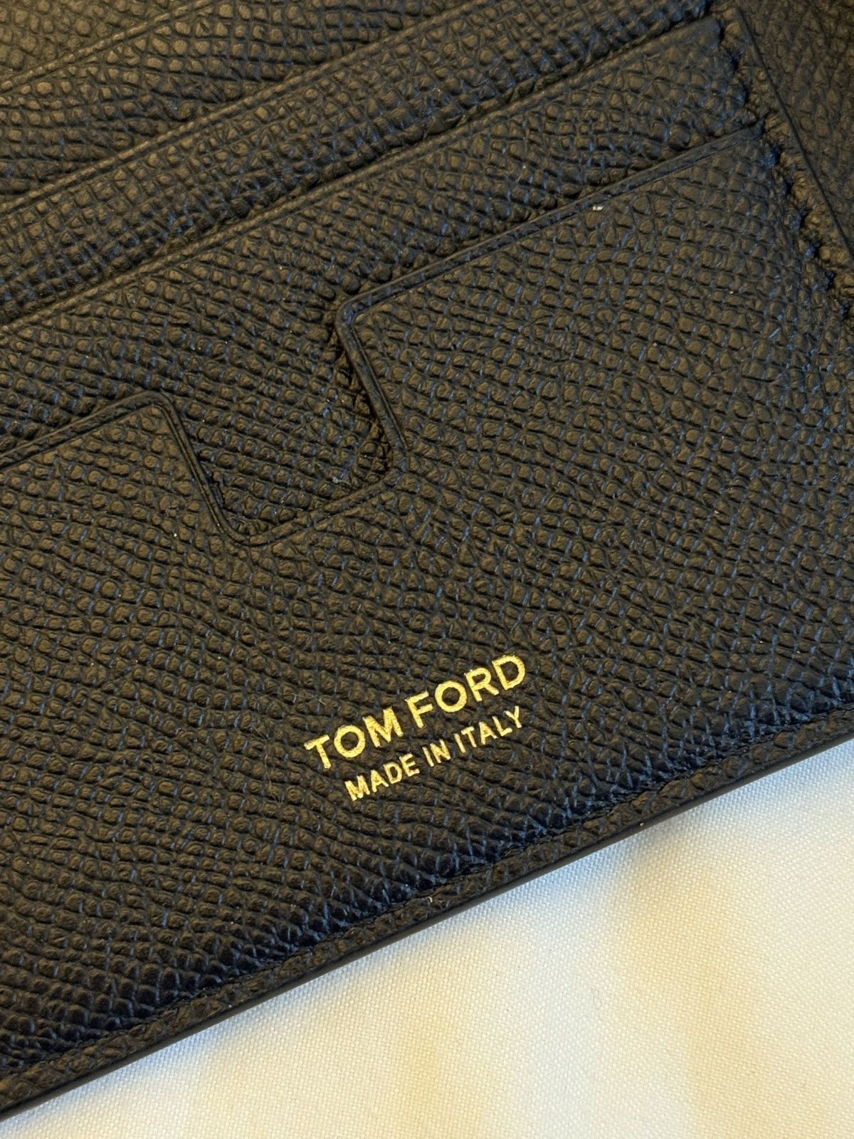 Tom Ford Small Grain Leather Bifold Wallet Size ONE SIZE - 2 Thumbnail