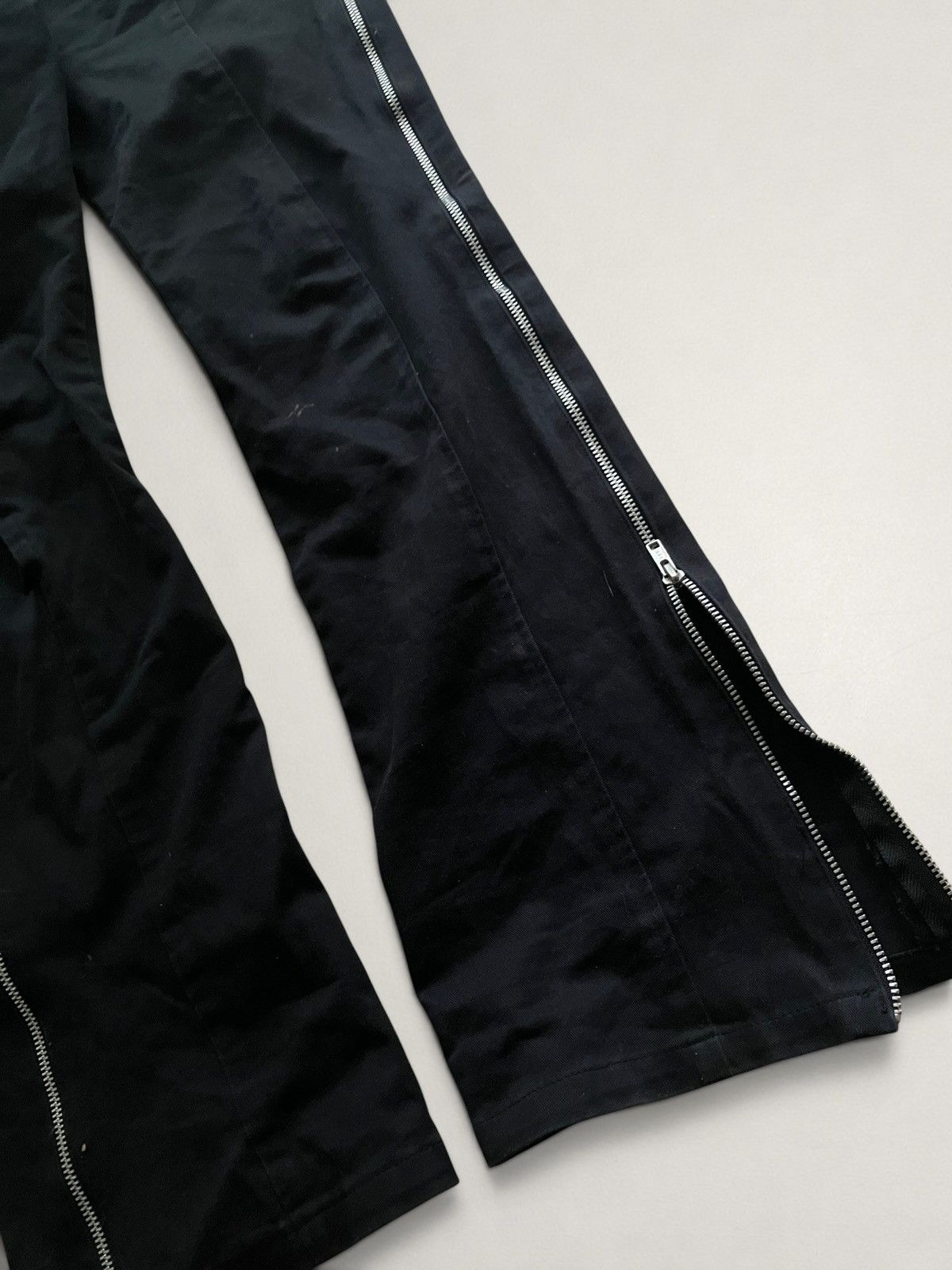 Fotus Black Peace Now Bootcut bondage pants Size US 30 / EU 46 - 4 Thumbnail