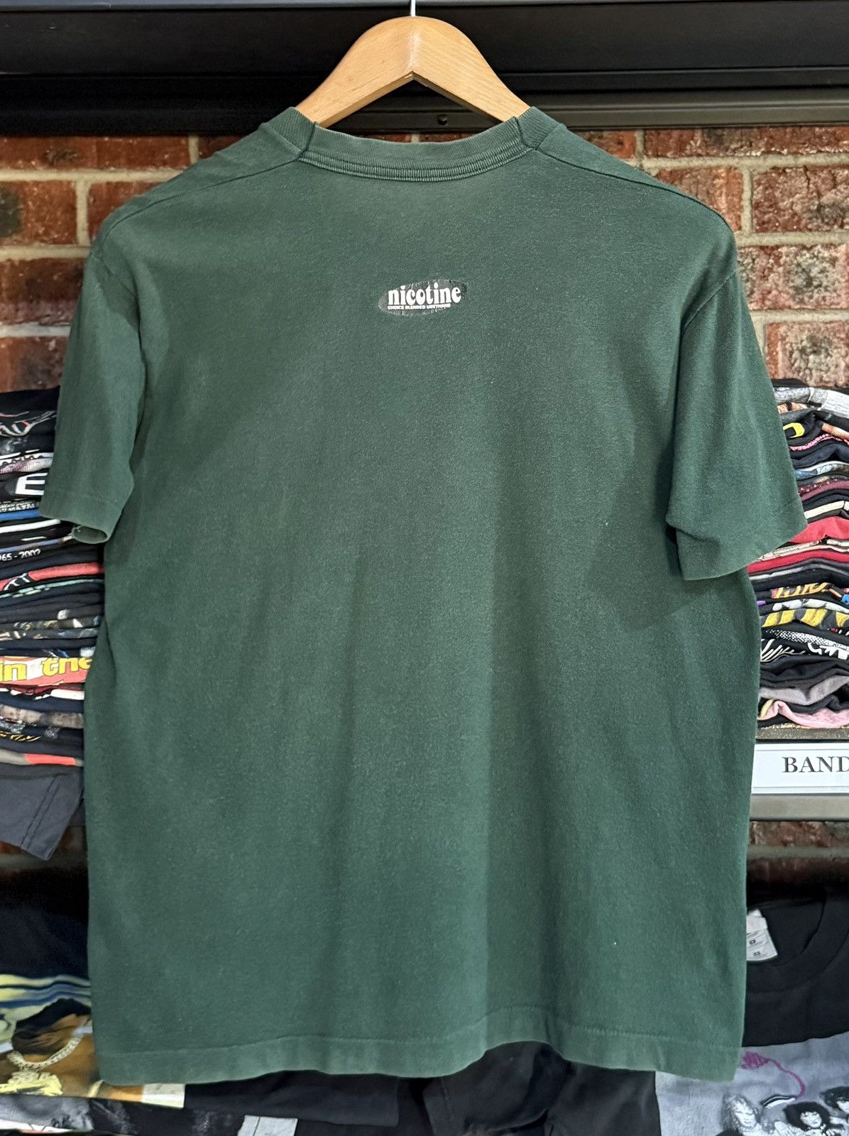 Girl Skateboards × Vintage Vintage 90s Nicotine Choice Blanded Urethane Skate Faded Tee Size US M / EU 48-50 / 2 - 2 Thumbnail