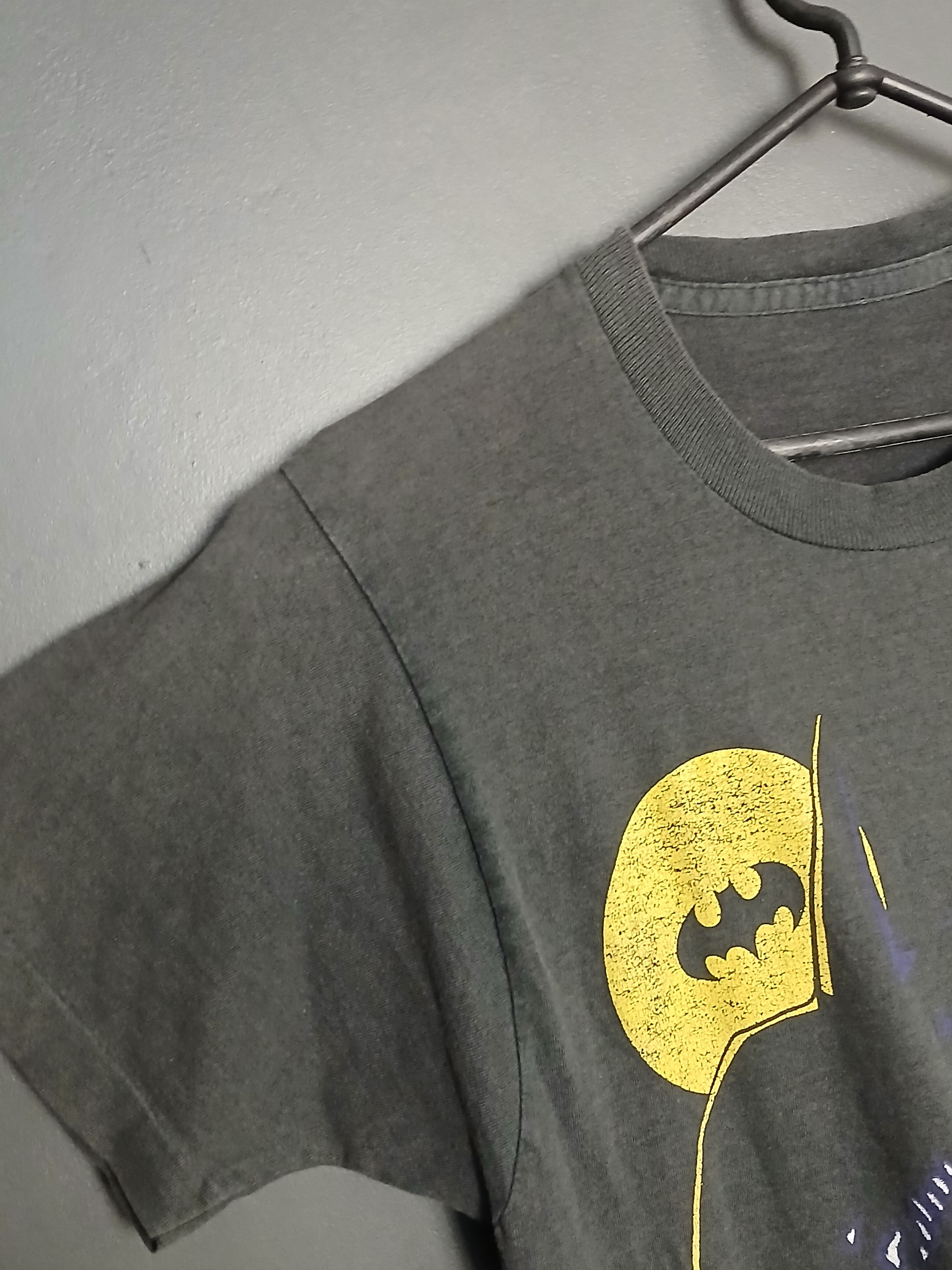 DC Comics × Vintage Vintage 1989 DC Batman Single Stitch T-Shirt Size US S / EU 44-46 / 1 - 7 Thumbnail