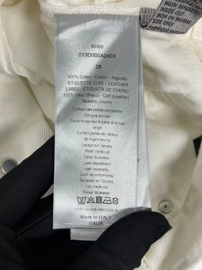 Dior Dior White casual jeans 2502-Nextarrow Size US 29 - 6 Thumbnail