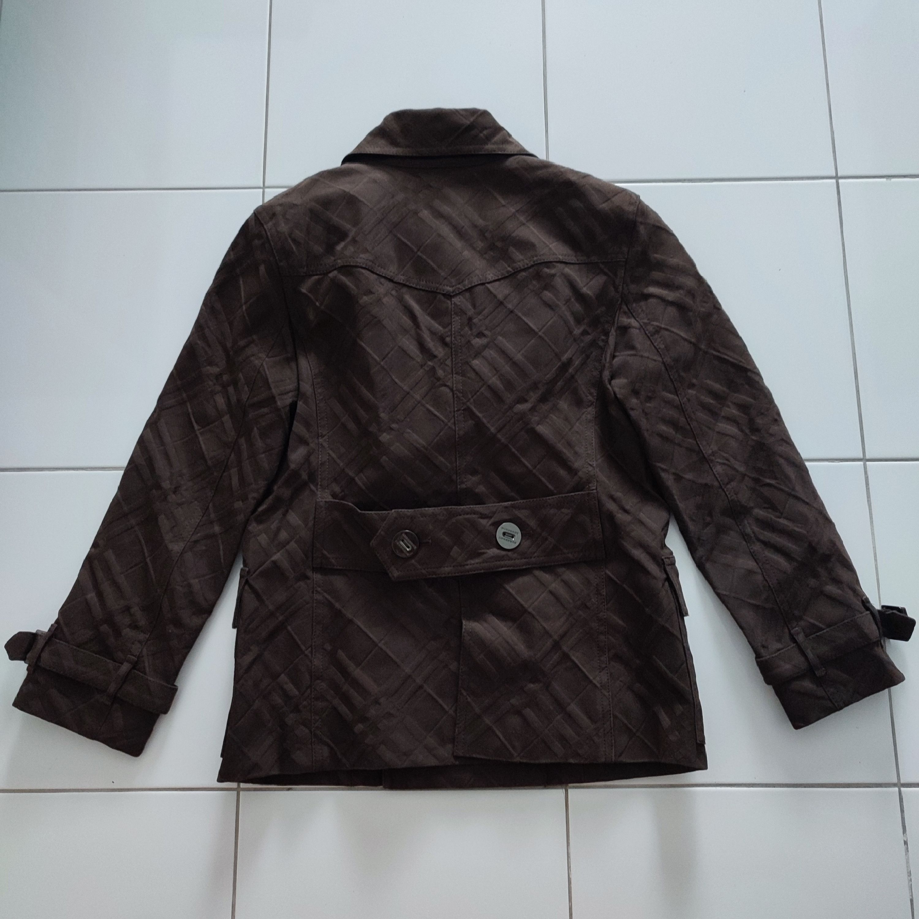 Burberry × Burberry Prorsum × Designer 🔥STEALS🔥Very Rare Burberry London Nova Embossed Blazer Size XS / US 0-2 / IT 36-38 - 2 Thumbnail