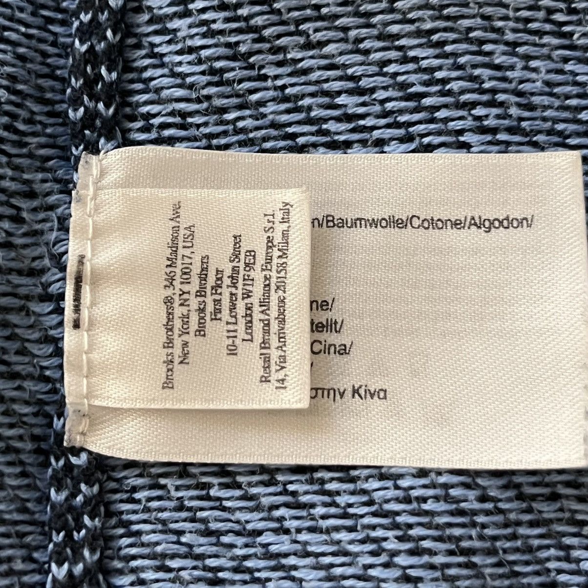 Brooks Brothers Brooks Brothers Men Pullover Sweater Large Blue Cotton Size US L / EU 52-54 / 3 - 8 Thumbnail