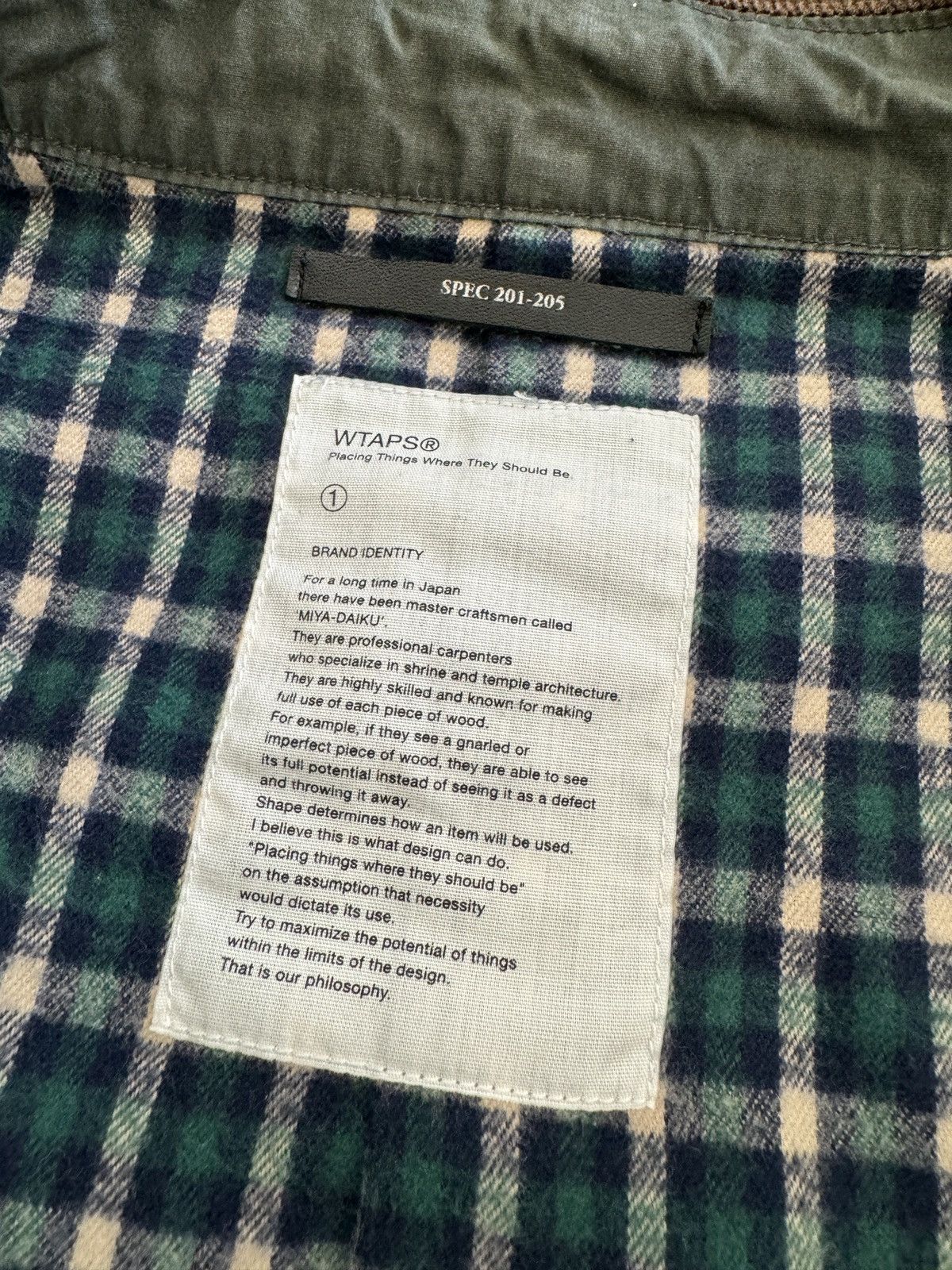 Wtaps Wtaps Hunting Coat Size US S / EU 44-46 / 1 - 8 Thumbnail
