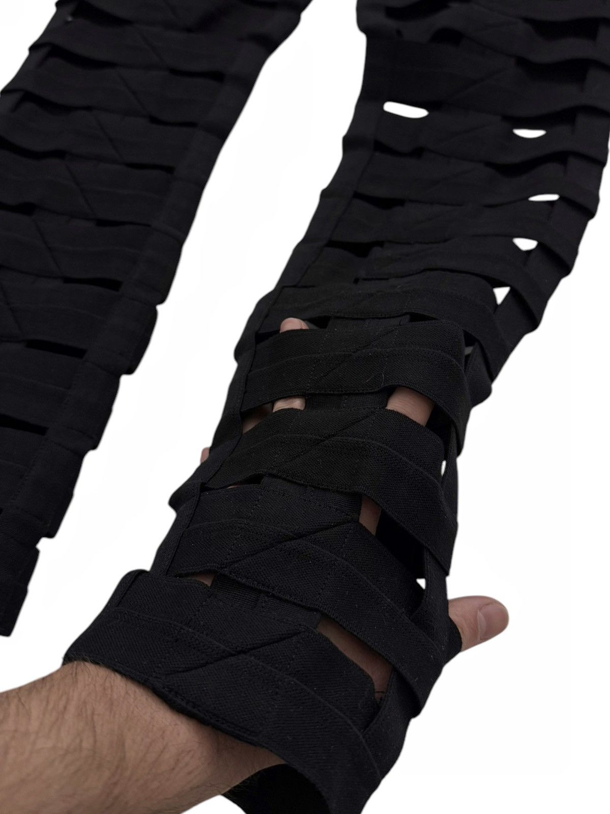 Rick Owens Spartan Hybrid Elastic Denim Size US 31 - 4 Thumbnail