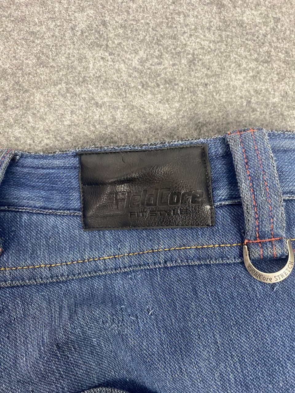 Japanese Brand fieldcore japanese brand cargo denim distressed Size US 35 - 4 Thumbnail