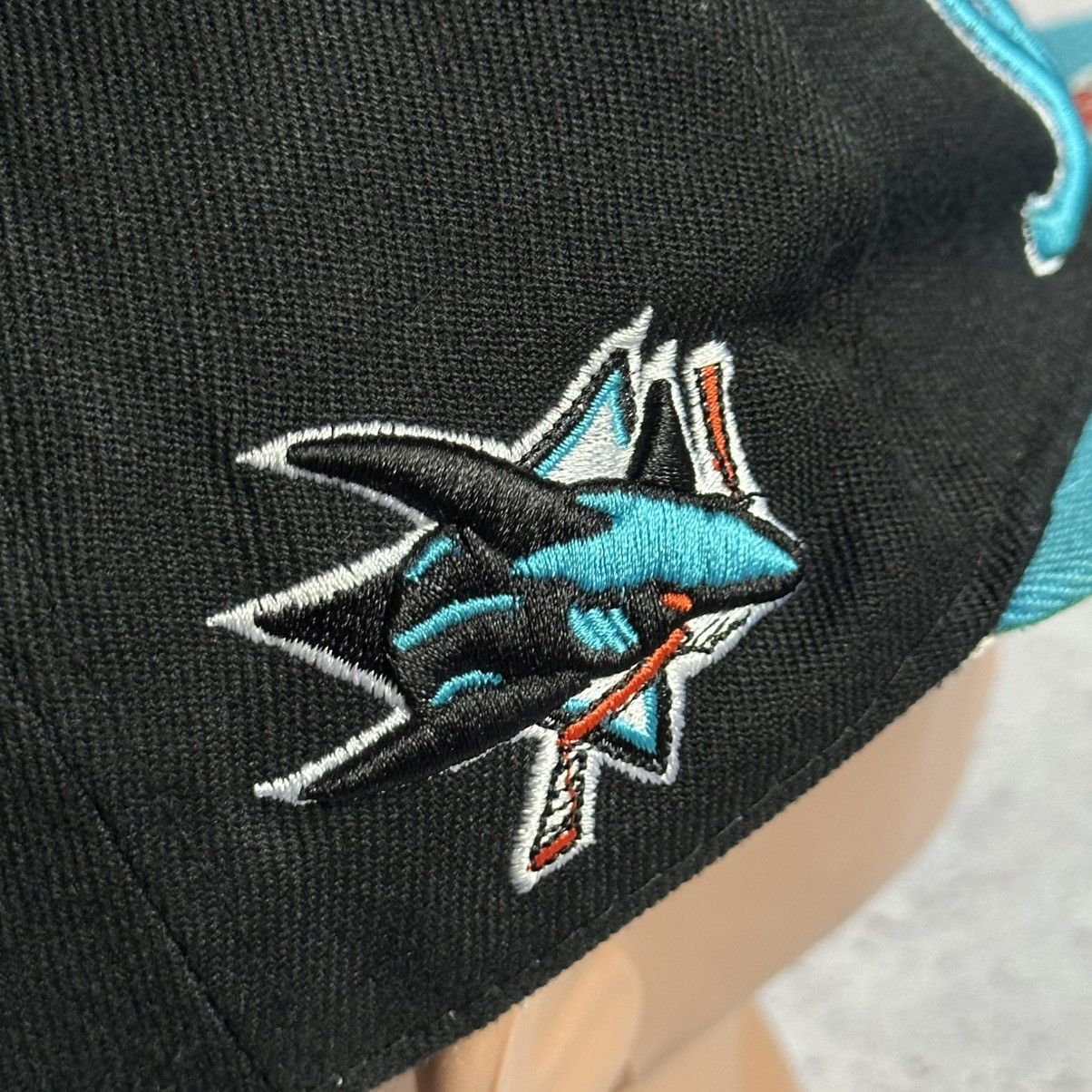 American Needle × NHL × Vintage Vintage San Jose Sharks NHL SnapBack Hat Zephyr Cap Size ONE SIZE - 6 Thumbnail