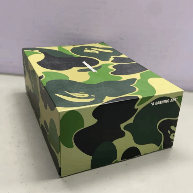 Bape ABATHINGAPE low-top sneaker men's green and pink Size US 11 / EU 44 - 9 Thumbnail
