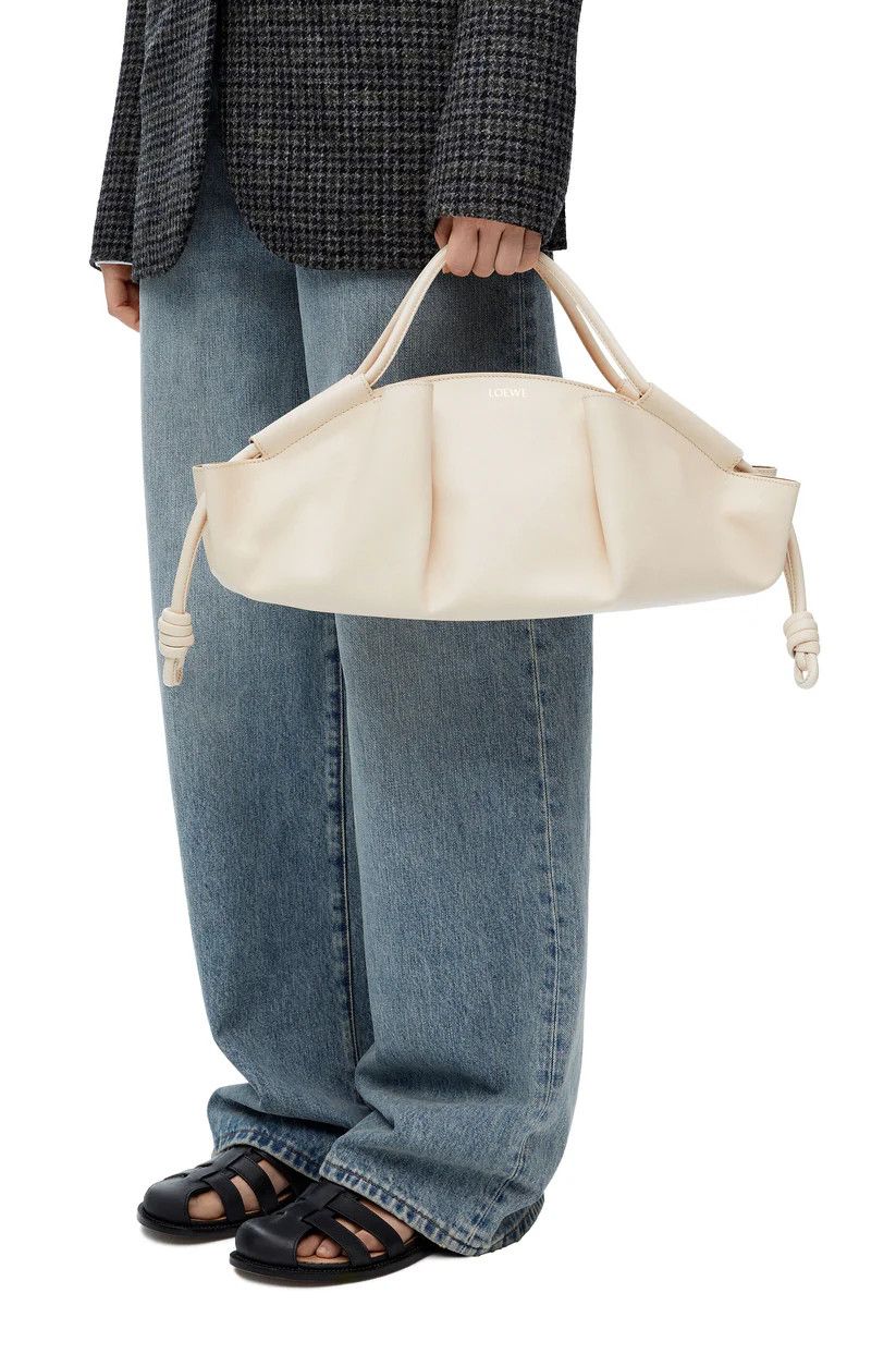 Loewe o1in1g0426 Size: OS/ Medium Paseo Bag in Angora Size ONE SIZE - 2 Thumbnail