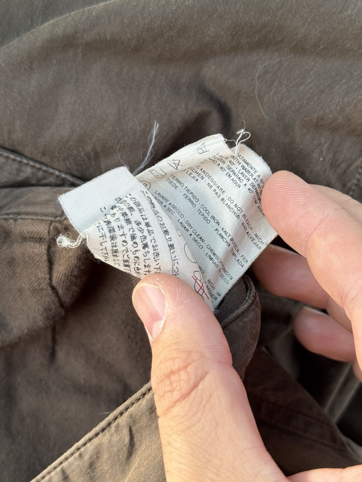 C.P. Company C.P. Company Archive Cargo Brown Nylon Trousers Relaxed Fit Size US 38 / EU 54 - 18 Thumbnail