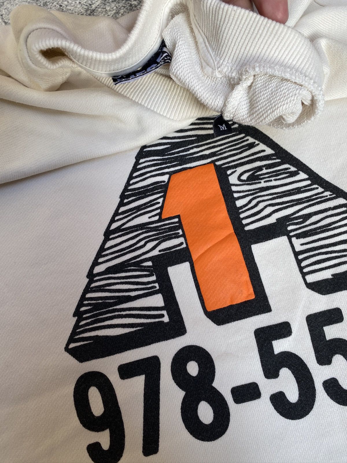 Diesel DIESEL MEN TRIANGLE LOGO SWEATSHIRT Size US XL / EU 56 / 4 - 4 Thumbnail