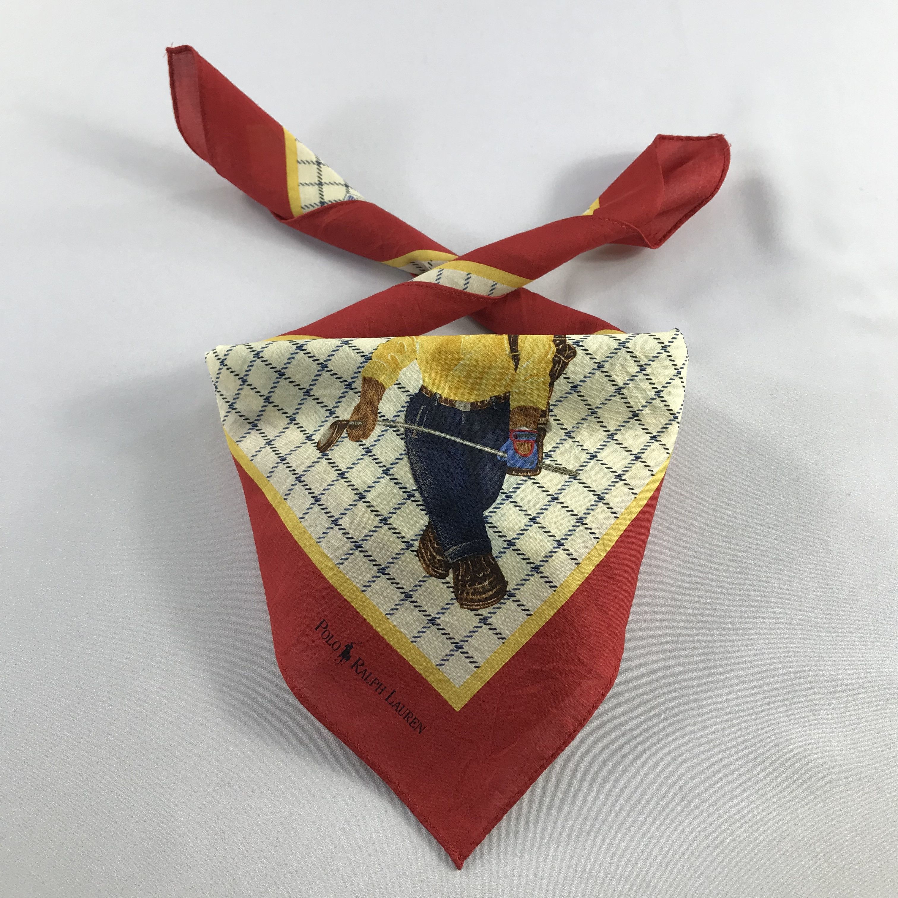 Polo Ralph Lauren Polo Ralph Lauren Handkerchief / Bandana / Neckerchief C815 Size ONE SIZE - 1 Thumbnail