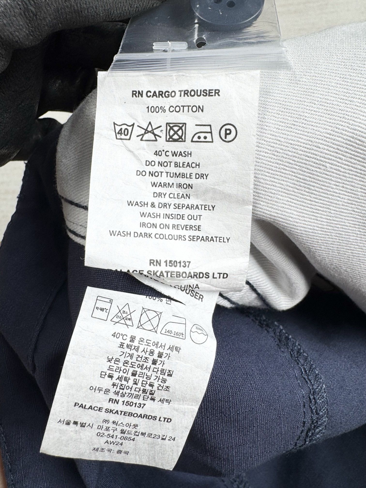 Palace cargo pants 34 Size US 34 / EU 50 - 2 Thumbnail