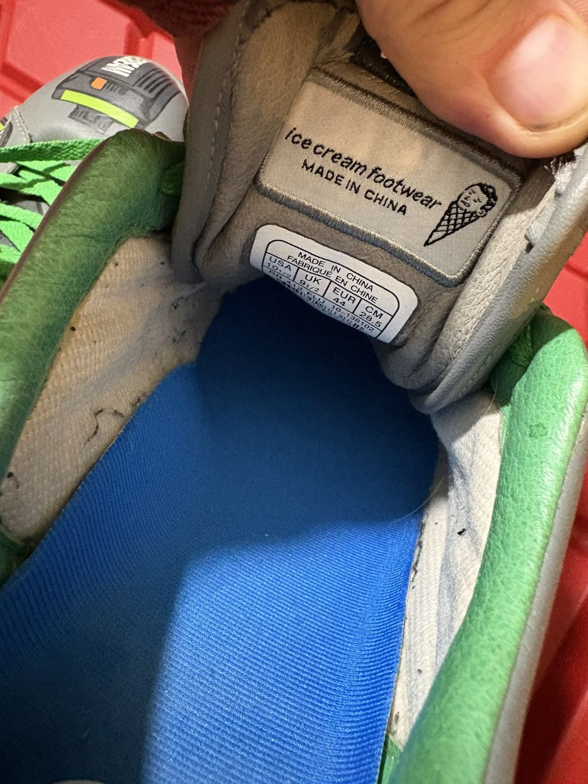 Reebok Billionaire Boys Club Ice Cream Reebok Sneakers Beeper Grail Size US 10.5 / EU 43-44 - 4 Thumbnail