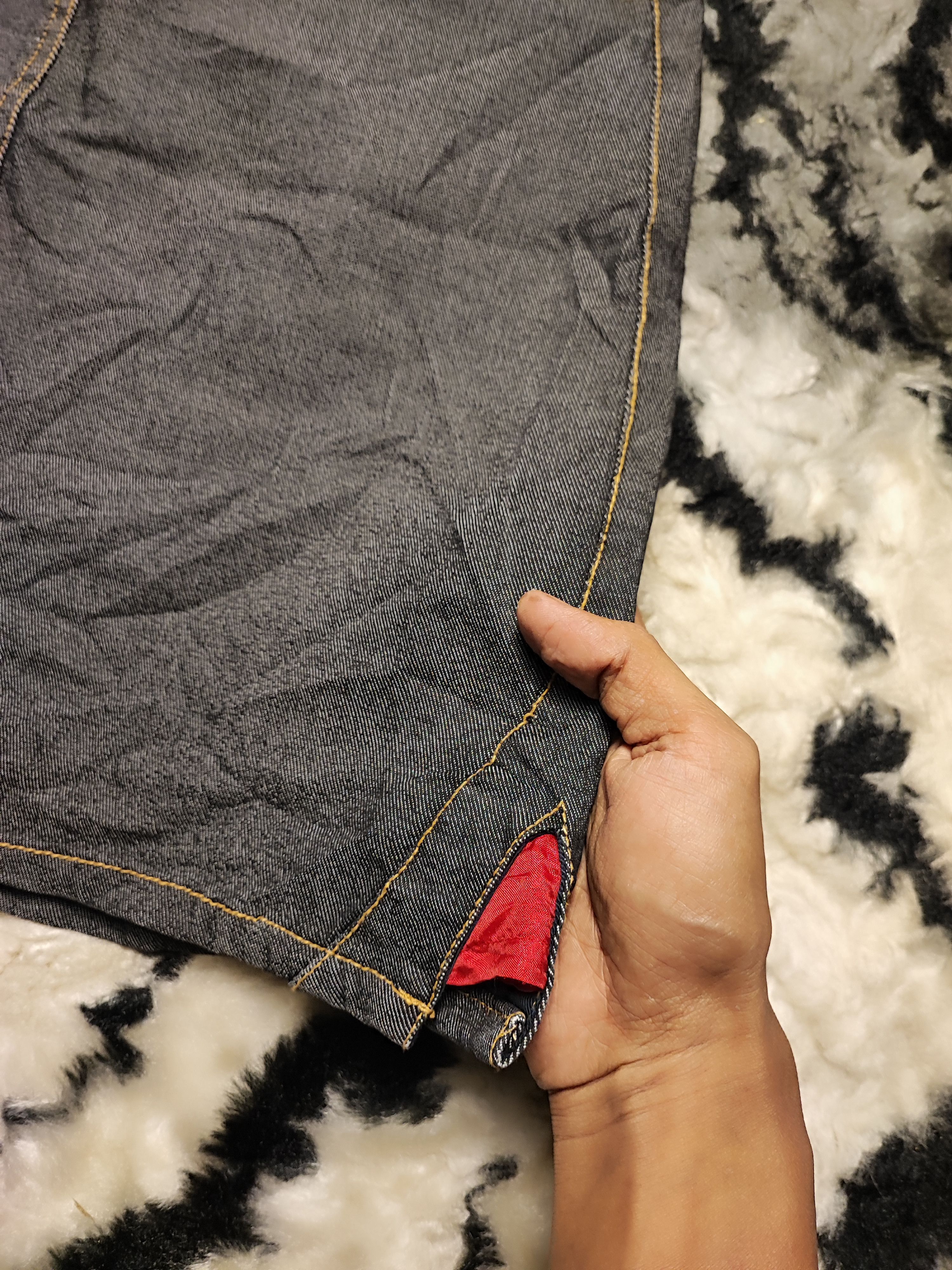 Levi's Archive 2000 Levi's Engineered Skirt Jeans 3D Twisted Seams Size 29" - 12 Thumbnail
