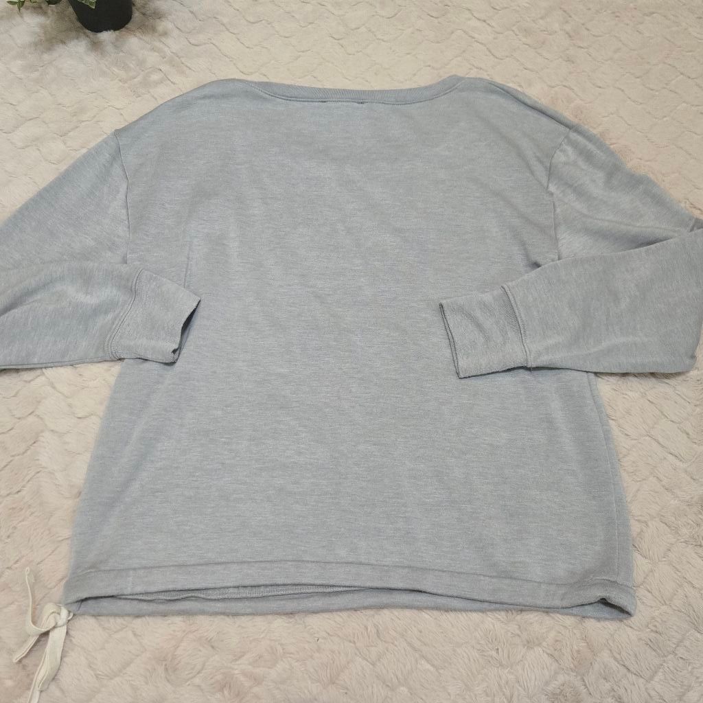 J.Crew J. Crew Gray Cloud Crewneck Pocket Sweatshirt, Size Medium Size L / US 10 / IT 46 - 8 Thumbnail