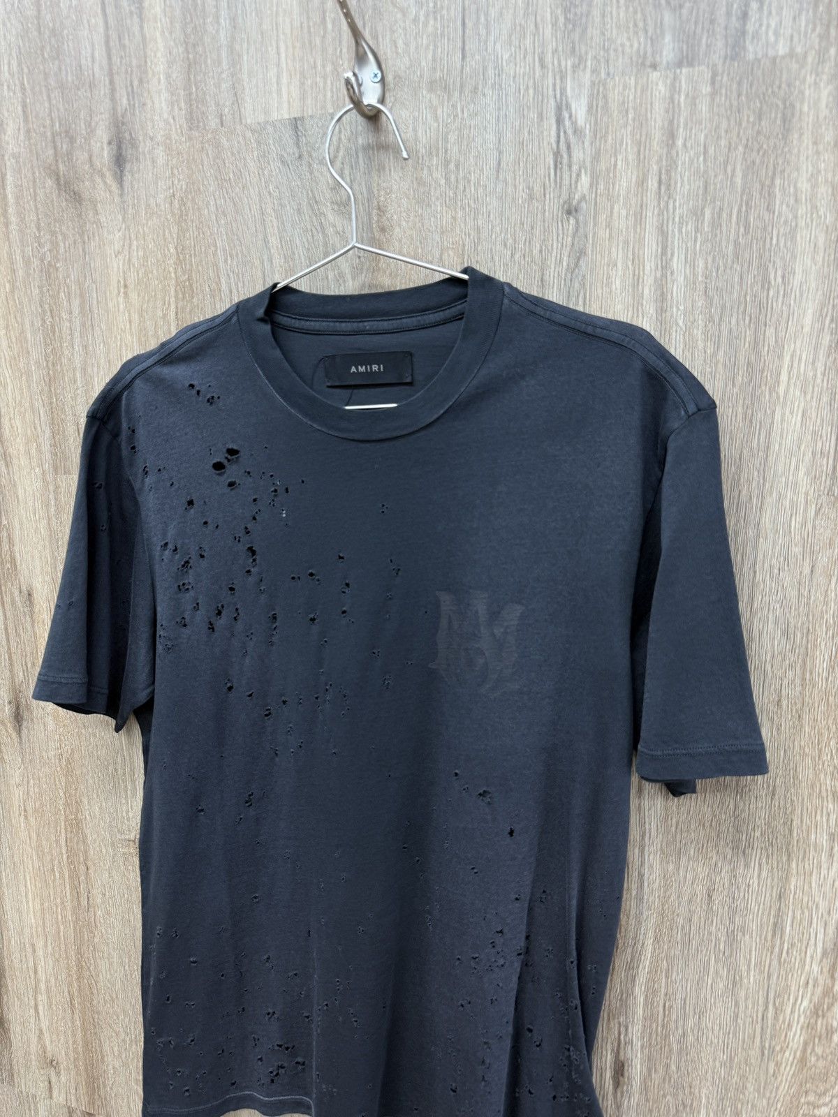 Amiri Amiri Black Shotgun Short Sleeve Size US S / EU 44-46 / 1 - 2 Thumbnail