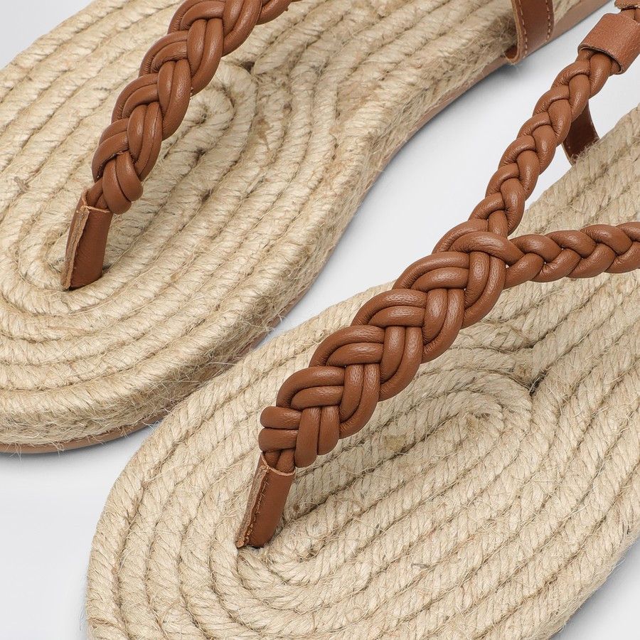 Manebi o1d2blof0824 Leather Canyon Sandal in Brown Size US 8 / IT 38 - 5 Thumbnail