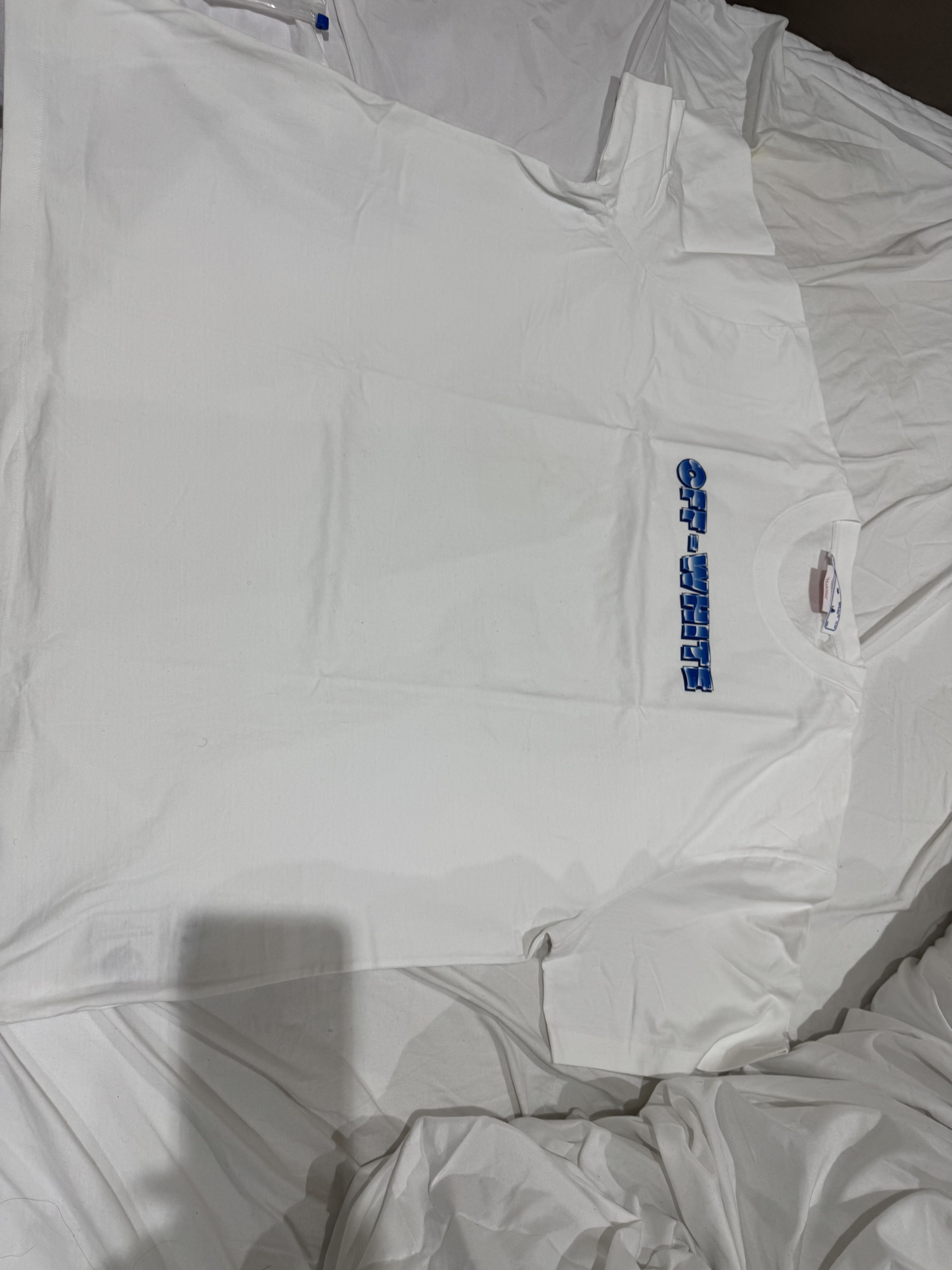 Off-White Blue arrow metallic shirt Size US XXL / EU 58 / 5 - 7 Thumbnail