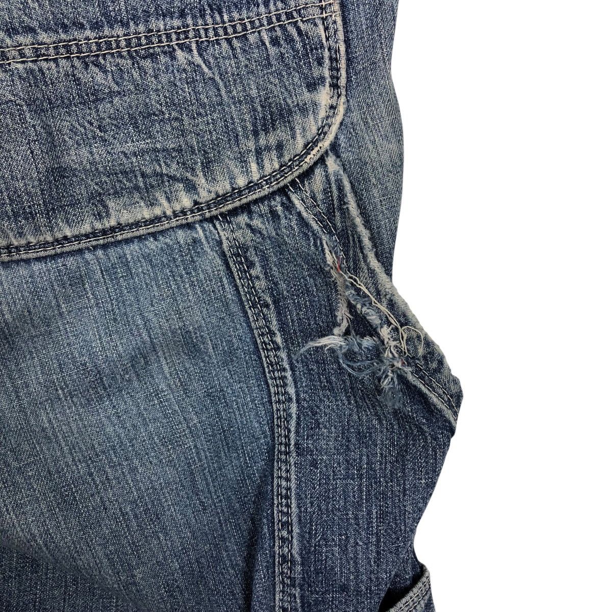 Japanese Brand × Vintage 📌Vintage Carpenter Denim Pants Worker Denim & Dungaree 92's Size US 32 / EU 48 - 14 Thumbnail