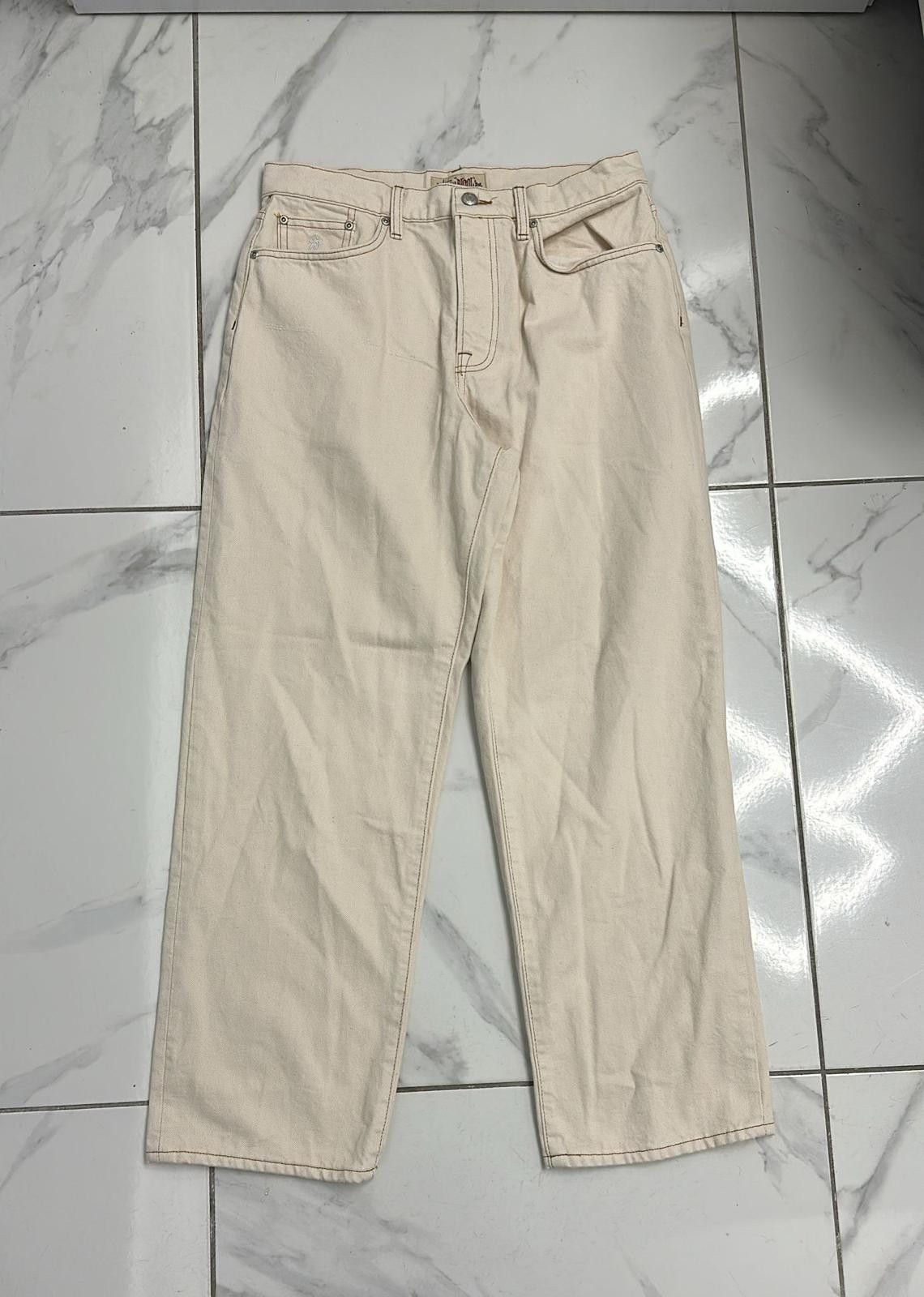 Stussy × Vintage Stussy Big Ol Jean Denim “Natural” 30 | Grailed