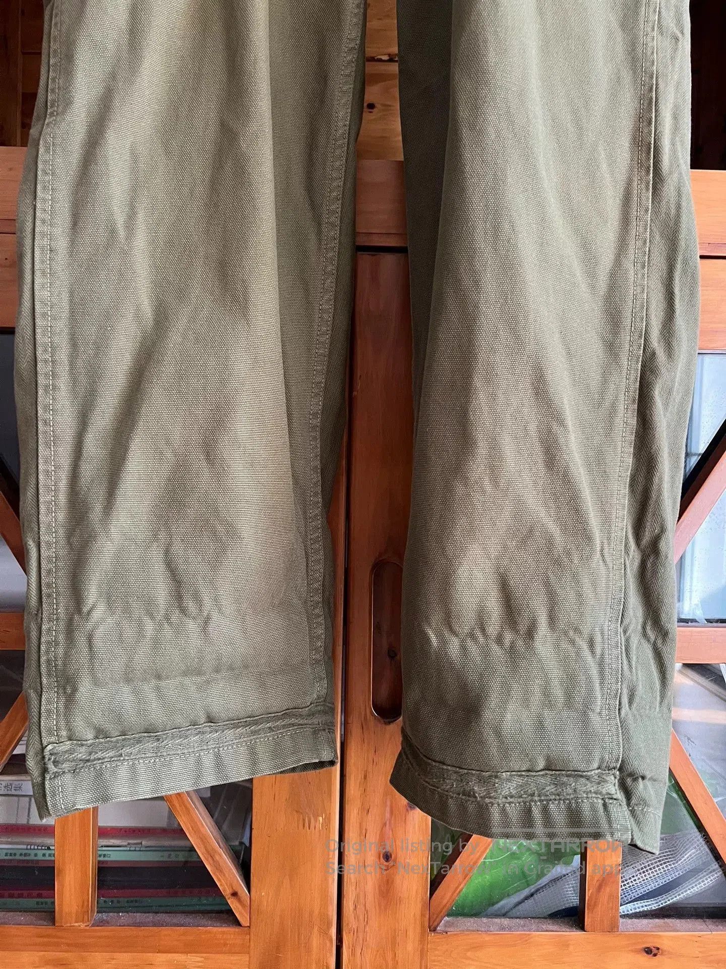 Nigel Cabourn stylish canvas overalls with intricate detailing. Size US 42 / EU 58 - 4 Thumbnail