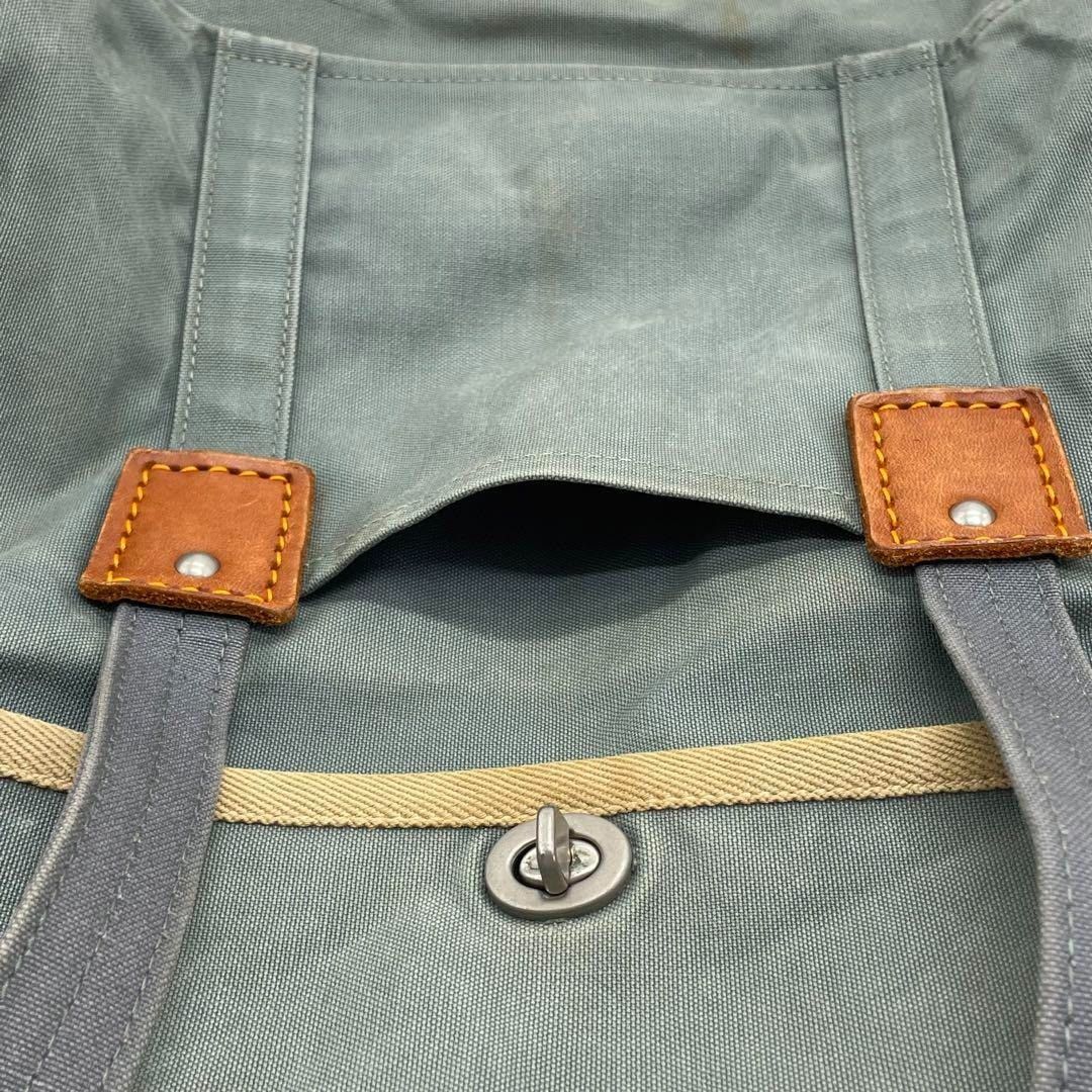 Ichizawa Shinzaburo Hanpu Shinzaburo Ichizawa Canvas Tote Bag Blue Gray Size ONE SIZE - 6 Thumbnail