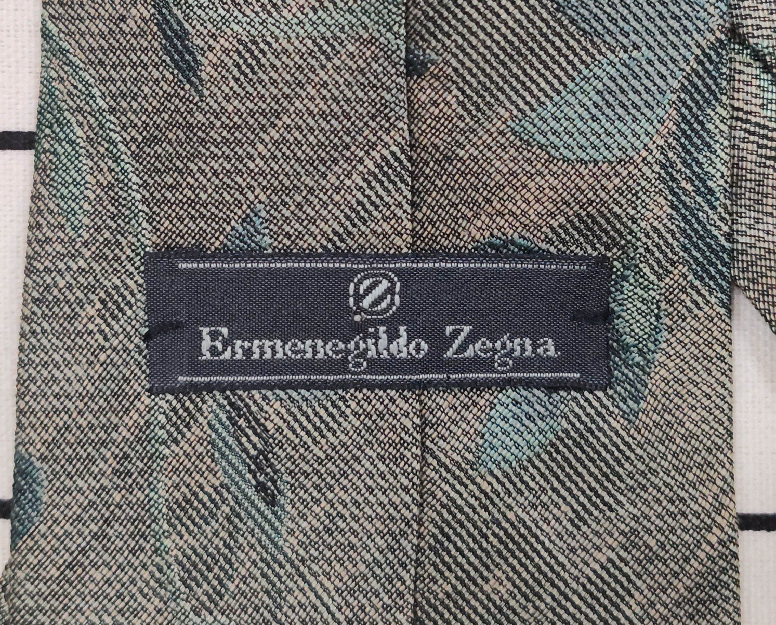 Ermenegildo Zegna Ermenegildo Zegna Classic Rare Design Gray For Men Size ONE SIZE - 10 Thumbnail