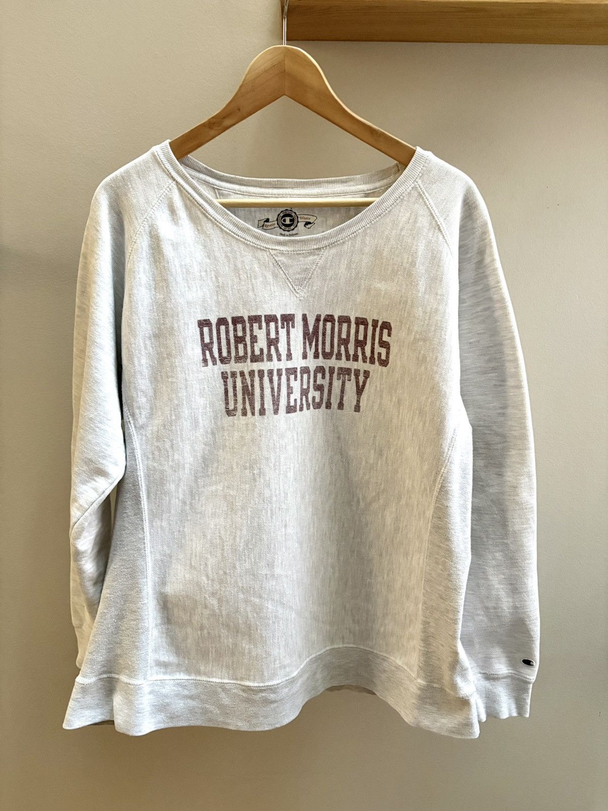 Champion Robert Morris University VTG 2000s reverse weave crewneck Size US L / EU 52-54 / 3 - 1 Thumbnail