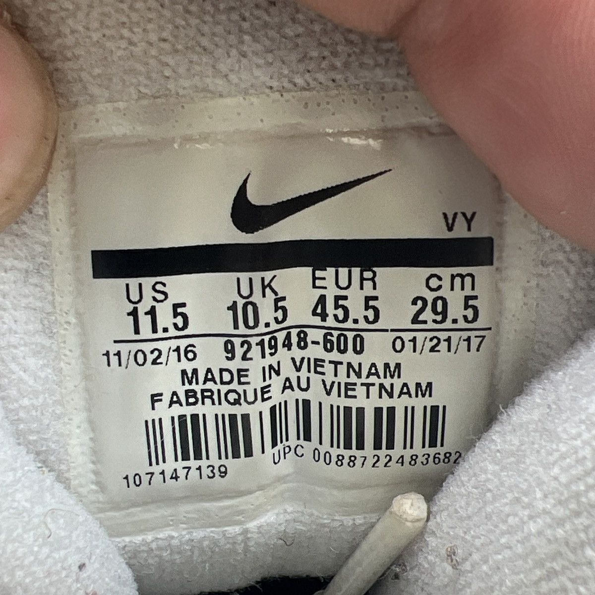 Nike Air more uptempo bulls Size US 11.5 / EU 44-45 - 9 Thumbnail