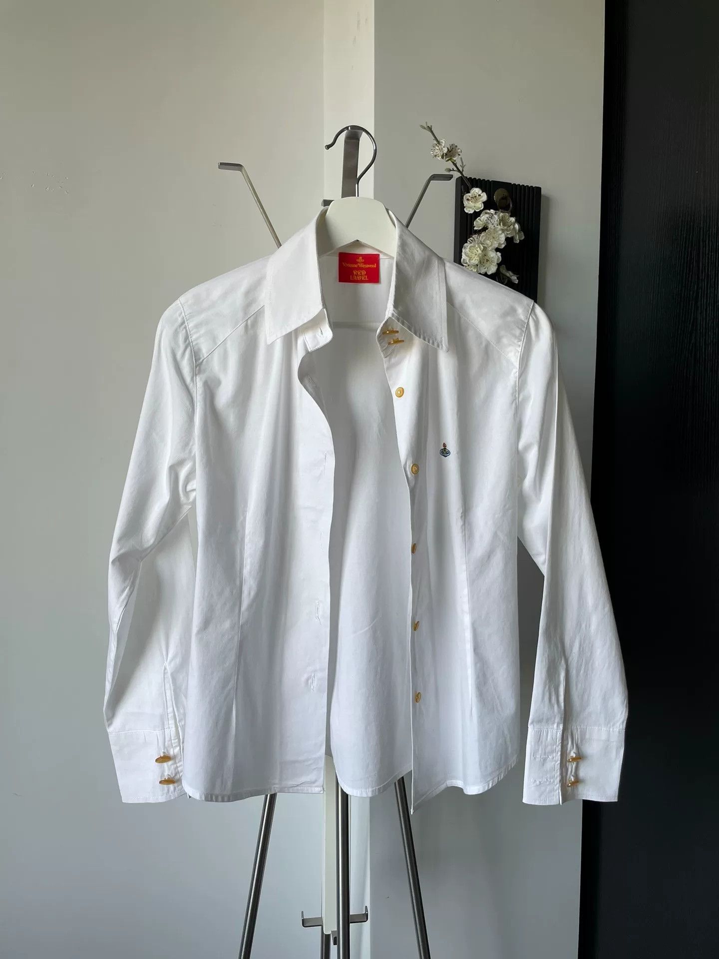 Vivienne Westwood Vivienne Westwood Rare Amber Engraved Shirt Size L / US 10 / IT 46 - 1 Thumbnail