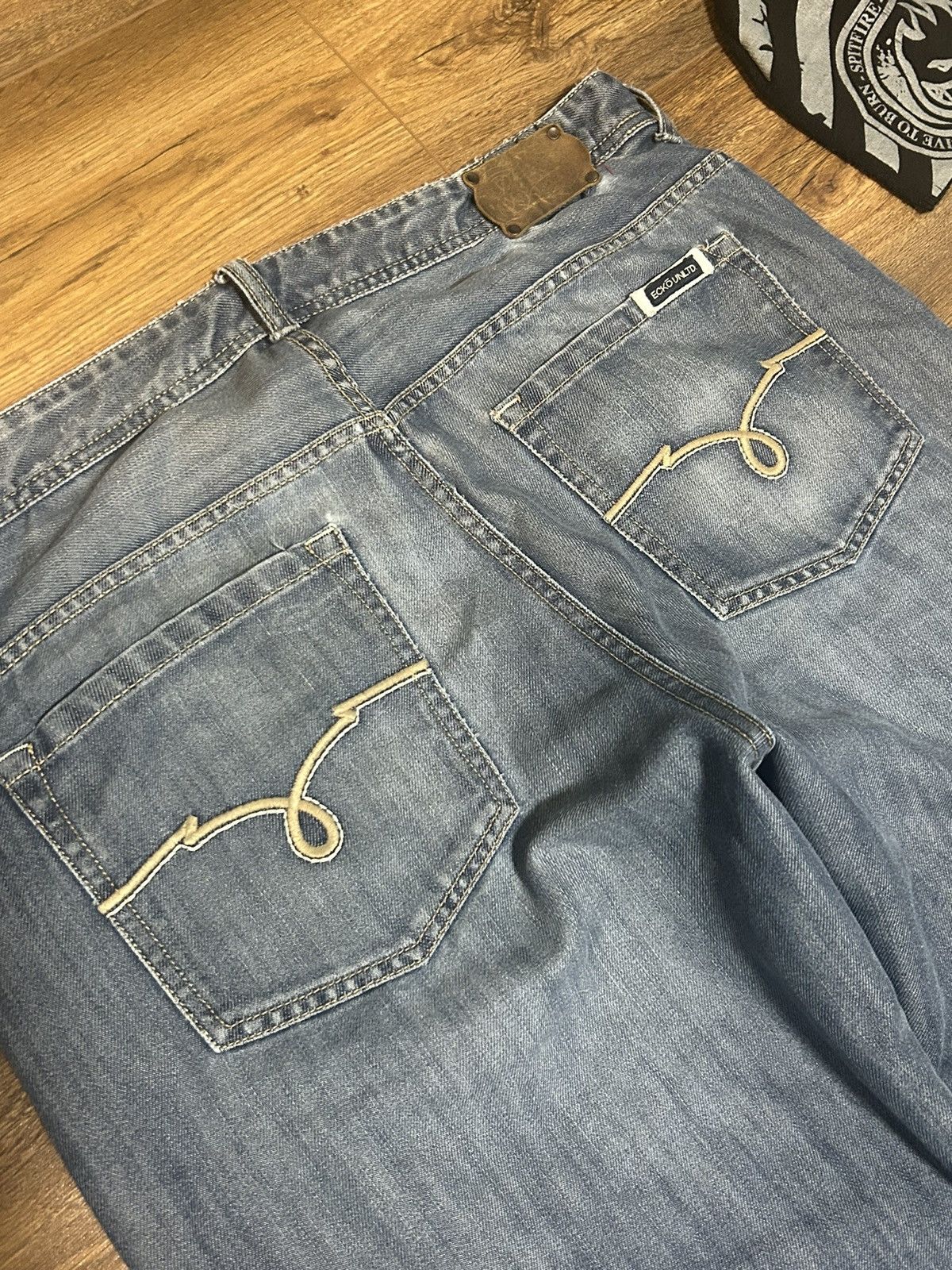 Ecko Unltd. × Fubu × Southpole Crazy 00s Ecko Unltd baggy jeans Size US 36 / EU 52 - 2 Thumbnail