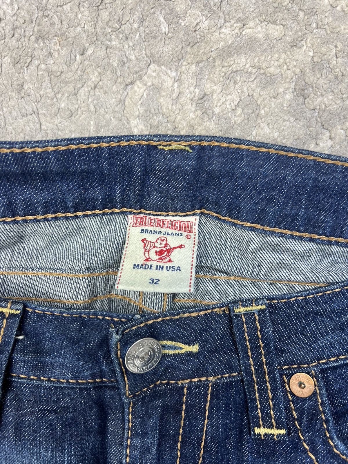 True Religion Unique True Religion Brand Jeans, Vintage USA, Japan Style Size US 32 / EU 48 - 5 Thumbnail