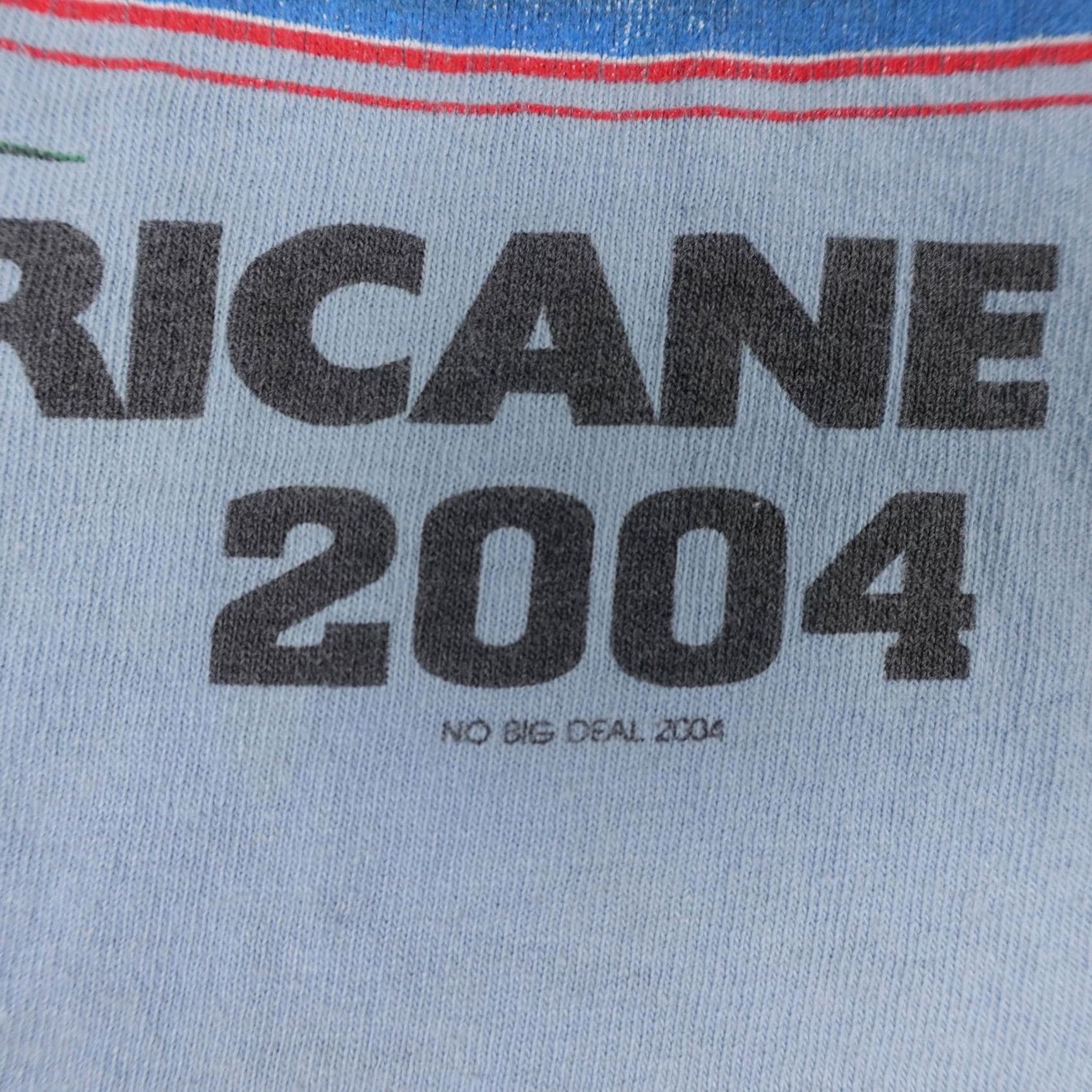 Vintage VINTAGE Hurricane Ivan Shirt Mens 2XL Blue Certified Hurricane Veteran 2004 Tee Size US XXL / EU 58 / 5 - 6 Thumbnail
