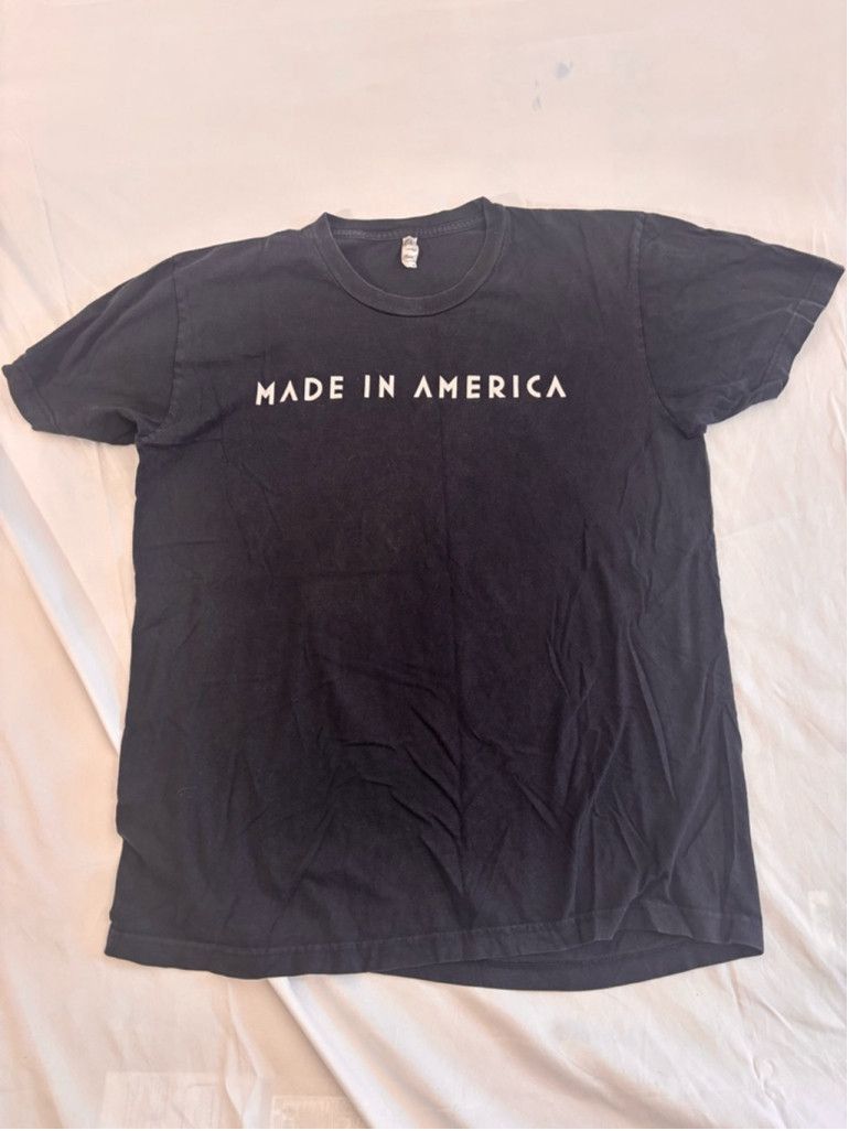 Los Angeles Apparel Men's Los Angeles Apparel T-shirt Size L Black Size US L / EU 52-54 / 3 - 2 Thumbnail