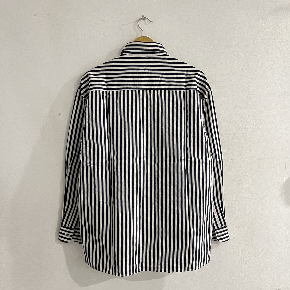 Japanese Brand d land - striped longsleeve shirt Size US M / EU 48-50 / 2 - 8 Thumbnail