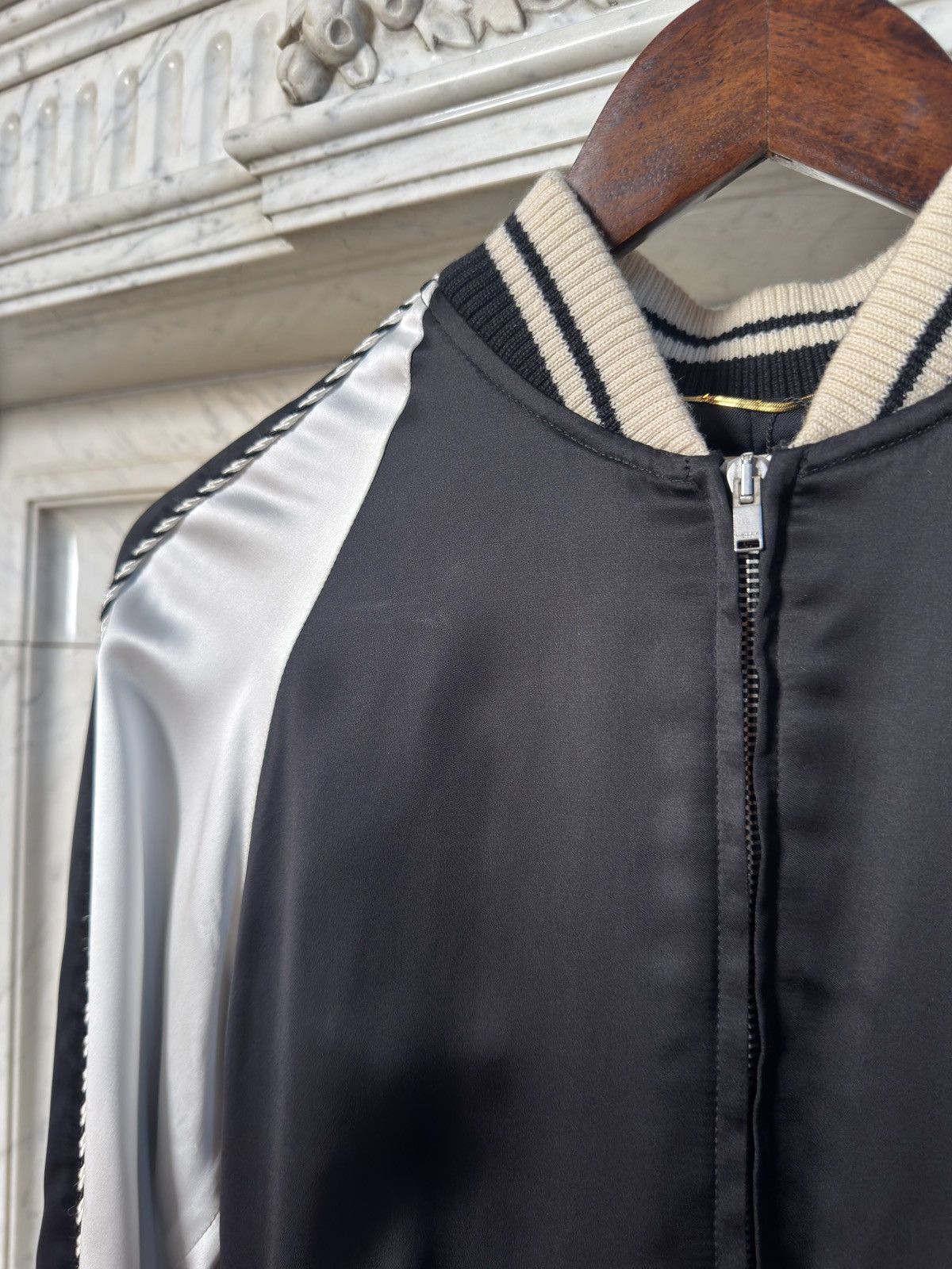 Saint Laurent Paris SS14 Blood Luster Souvenir Jacket in Viscose Size XS / US 0-2 / IT 36-38 - 5 Thumbnail