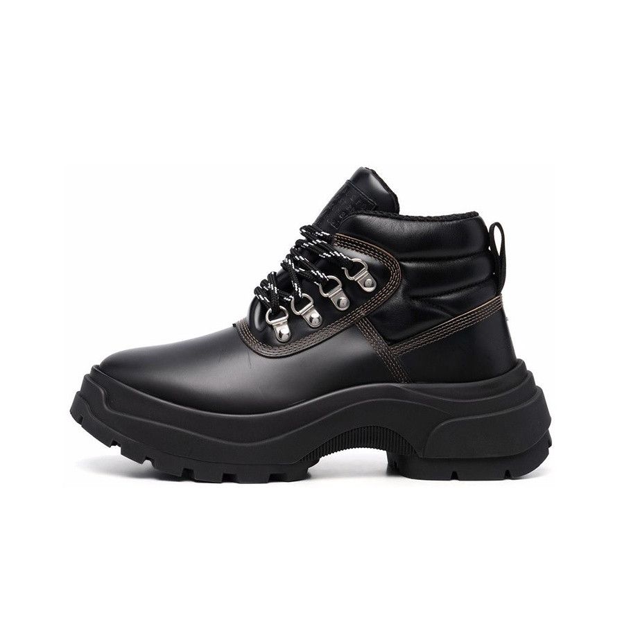 Maison Margiela Maison Margiela Leather Lace-up Boots Size 37 Size US 7 / IT 37 - 1 Thumbnail