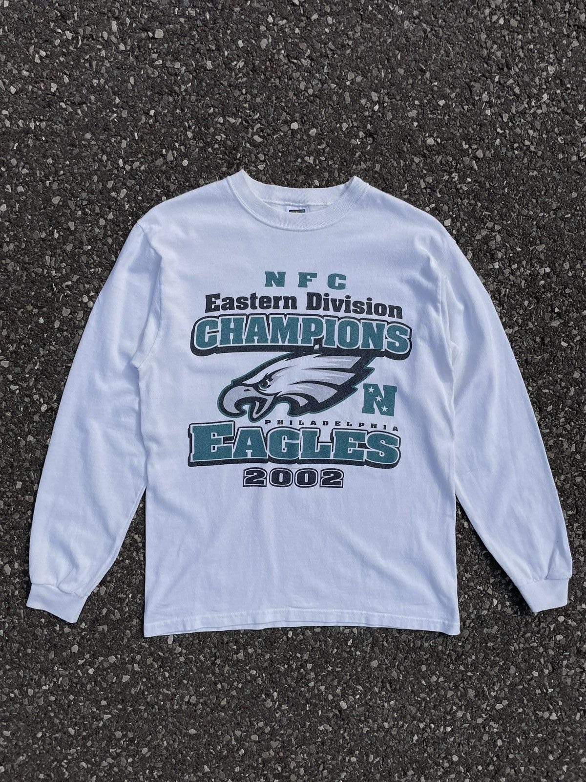 NFL × Vintage 2002 Philadelphia Eagles NFC NFL Champs Crewneck Sweatshirt Size US L / EU 52-54 / 3 - 1 Thumbnail