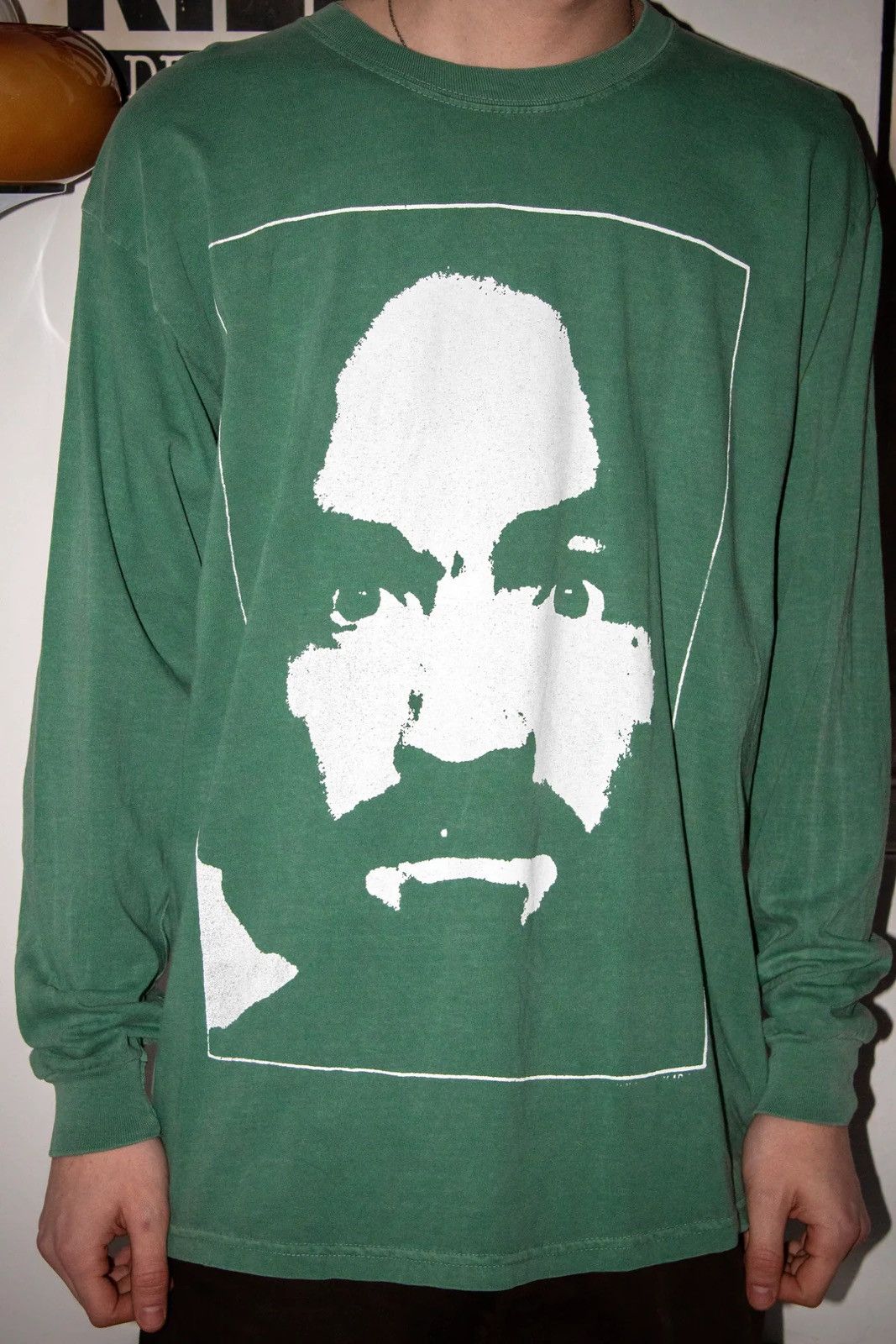 Vintage 🚭 INSANE 🚭 90's JAPANESE PRINT CHARLES MANSON LONG SLEEVE Size US L / EU 52-54 / 3 - 3 Thumbnail