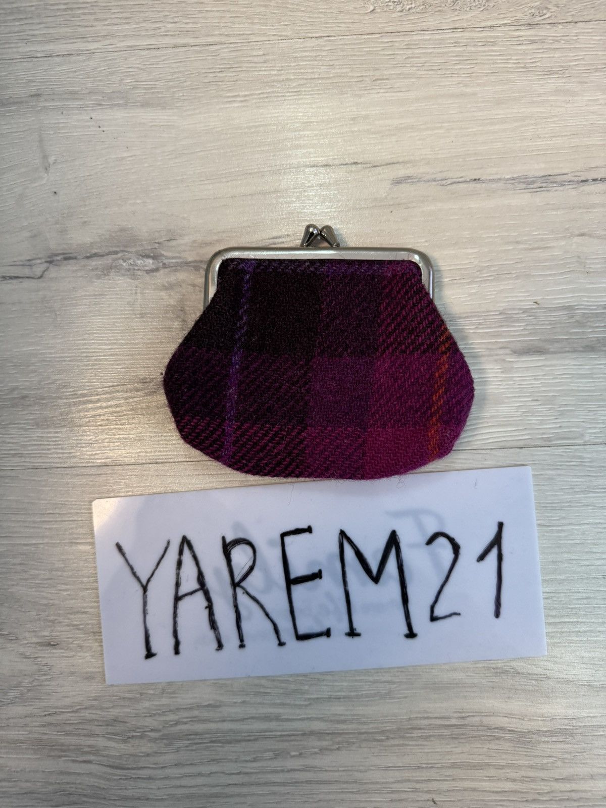 Harris Tweed Harris Tweed wallet Size ONE SIZE - 2 Thumbnail