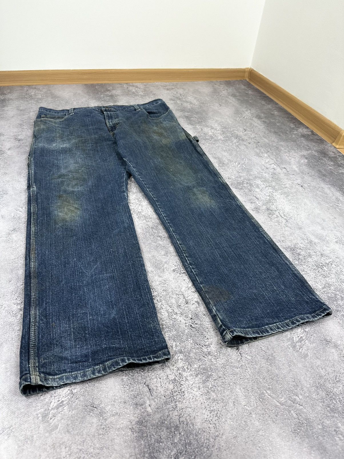 Dickies Vintage Dickies Baggy Carpenter Cargo USA Hype Work Pants Size US 36 / EU 52 - 8 Thumbnail