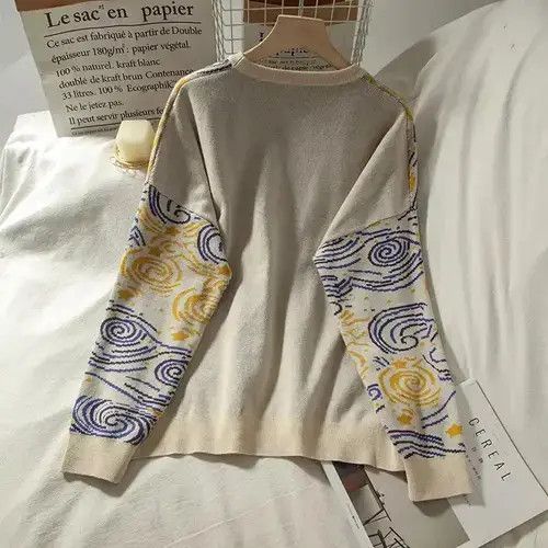 Japanese Brand × Vintage Vintage O Neck Long Sleeve Female Size ONE SIZE - 2 Thumbnail