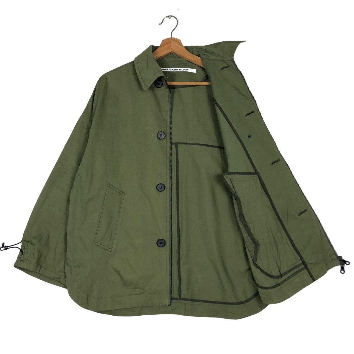 Japanese Brand 🔥Vtg Military Jacket Kamishima Chinami Yellow Issey Miyake Size US M / EU 48-50 / 2 - 11 Thumbnail