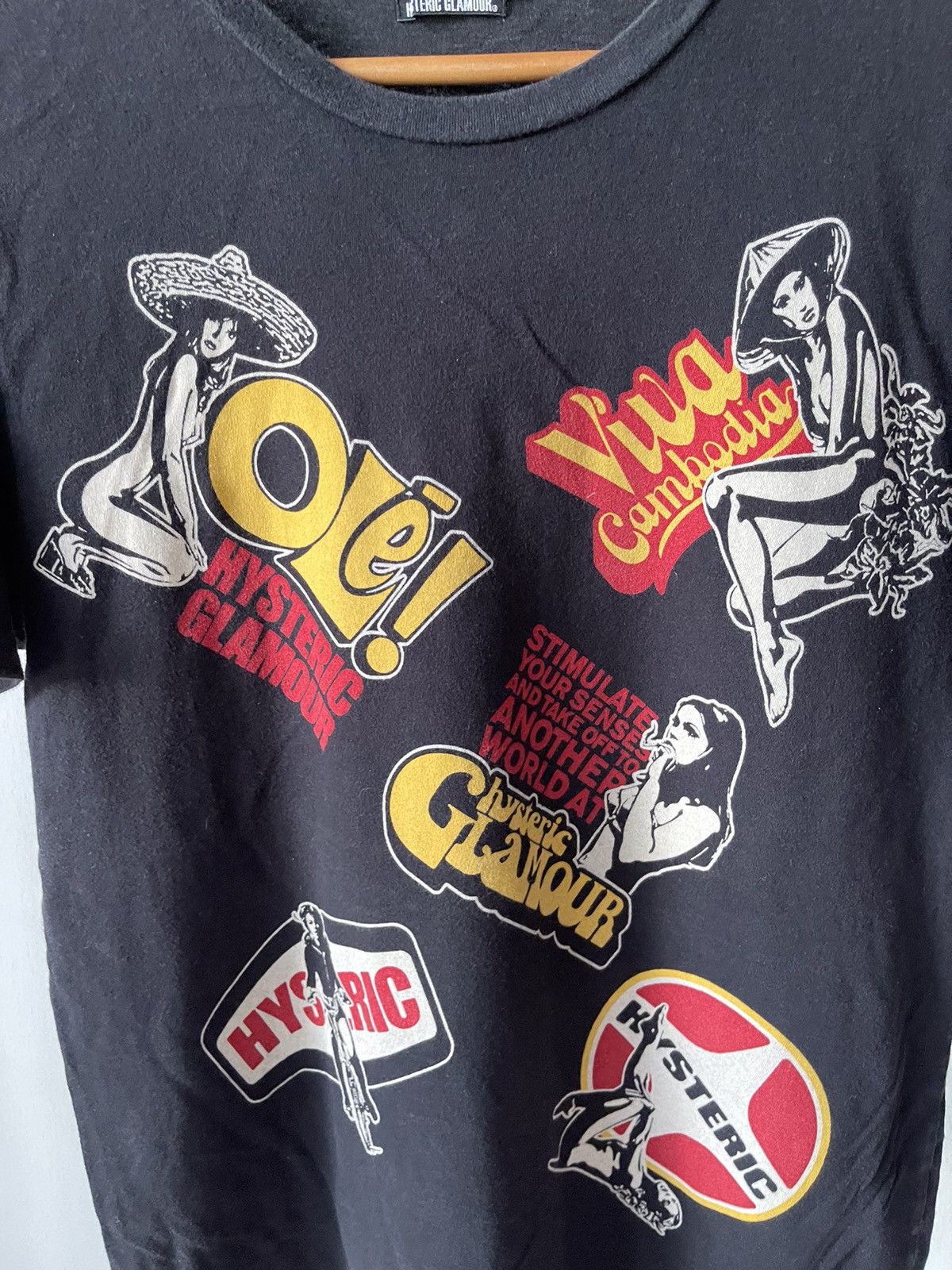 Hysteric Glamour Hysteric Glamour Raiders Parody Fullprint Tee Size US M / EU 48-50 / 2 - 5 Thumbnail