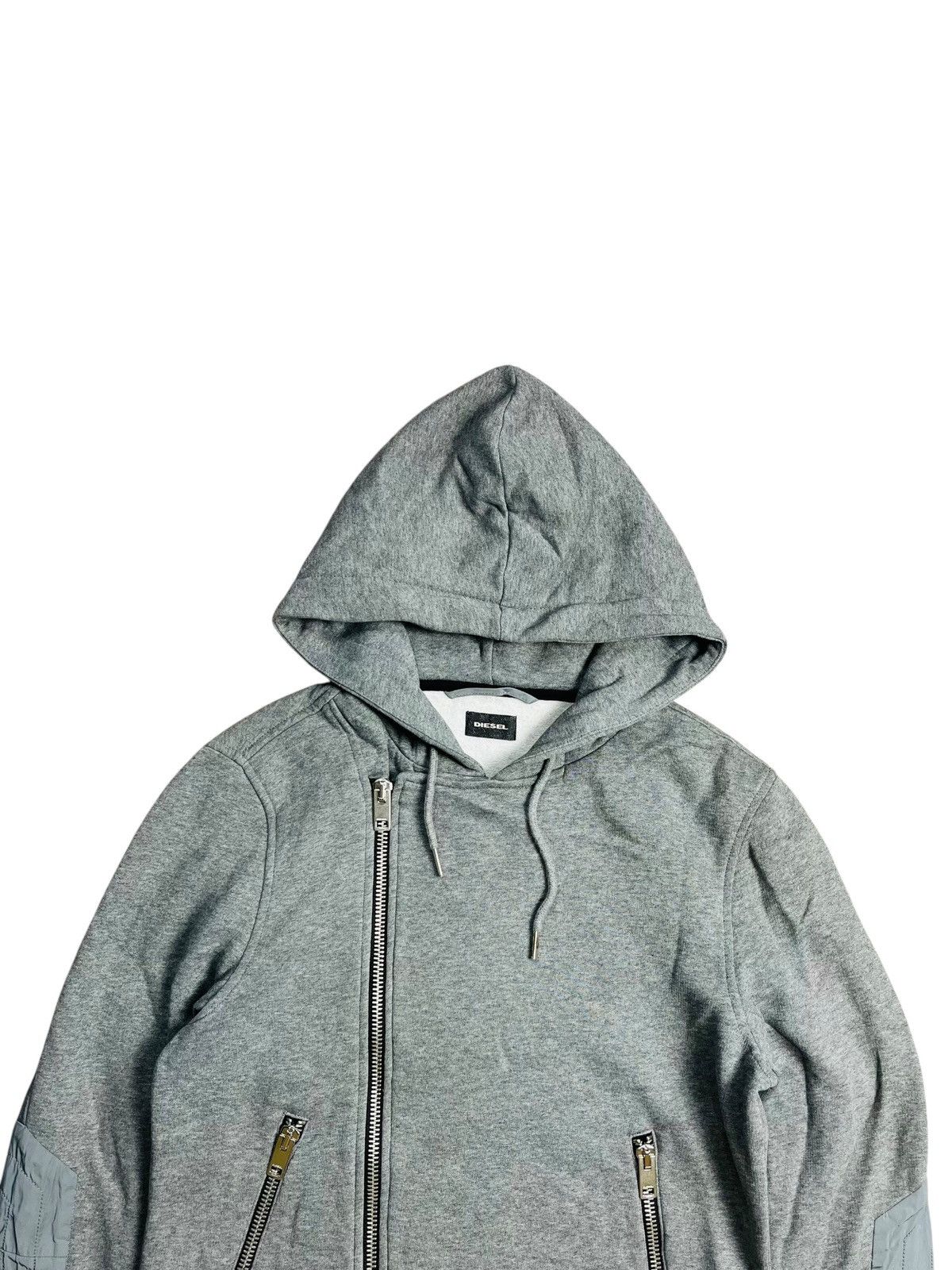 BUFFALO BOBS 2000s Diesel - Biker Zip Hoodie Size US M / EU 48-50 / 2 - 7 Thumbnail